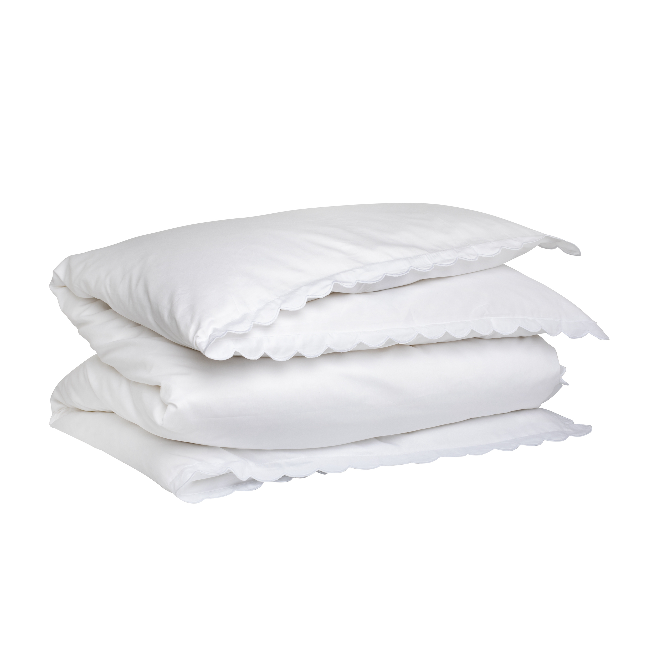 Isola Påslakan Satin Vit Enkel