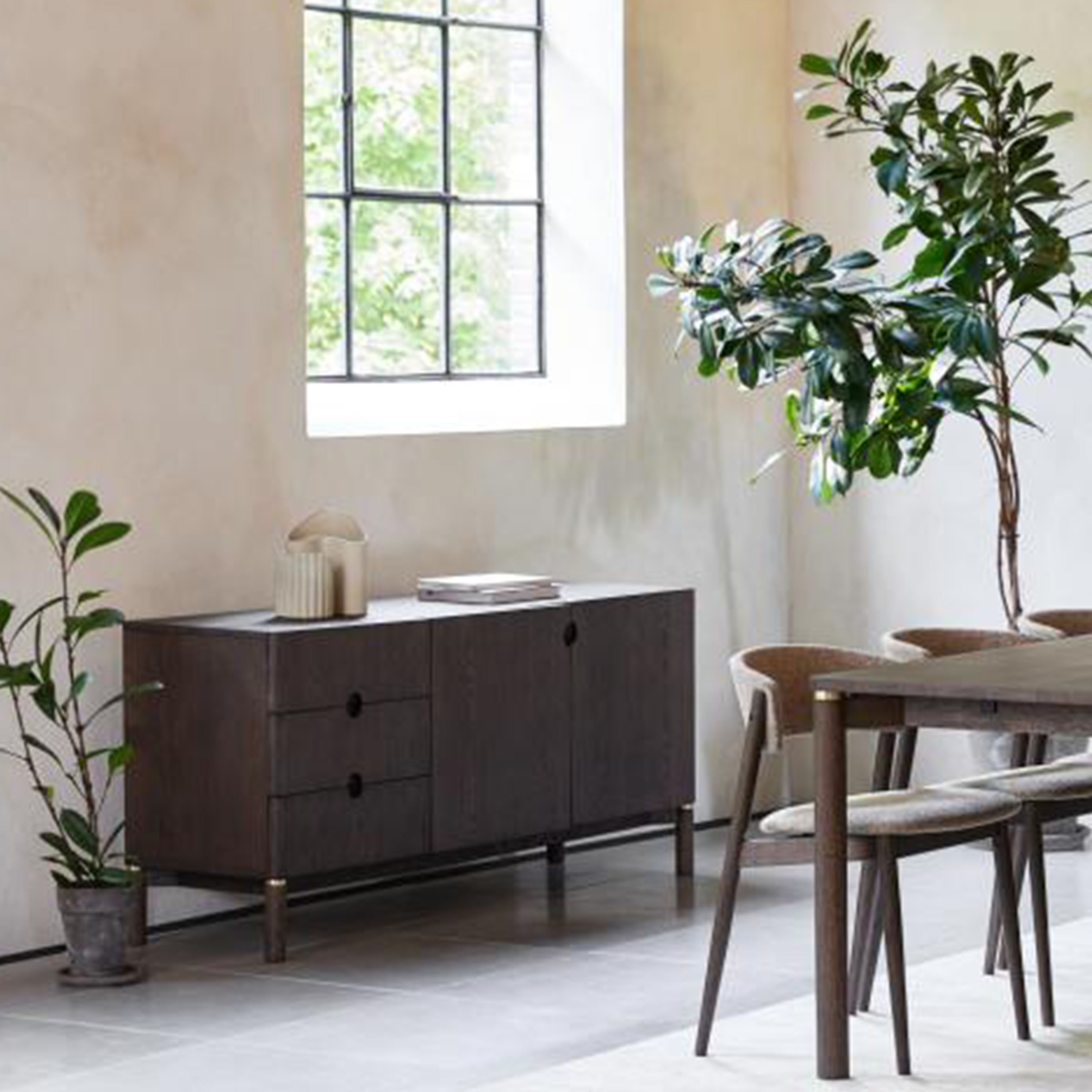 Nordic Home Elsa Sideboard Espresso 160cm