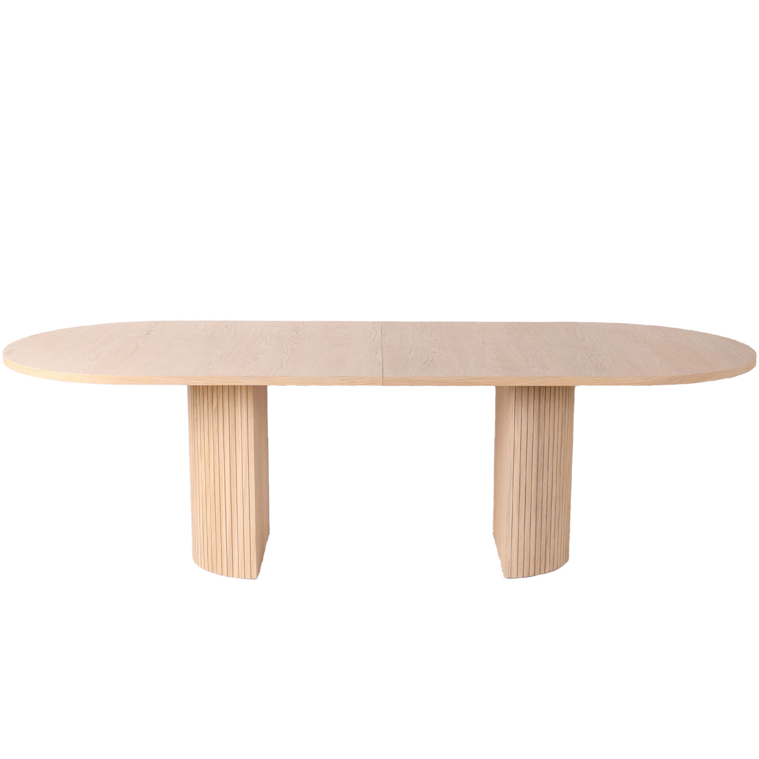 Bauer Esstisch Weiß Geölte Eiche 220+50