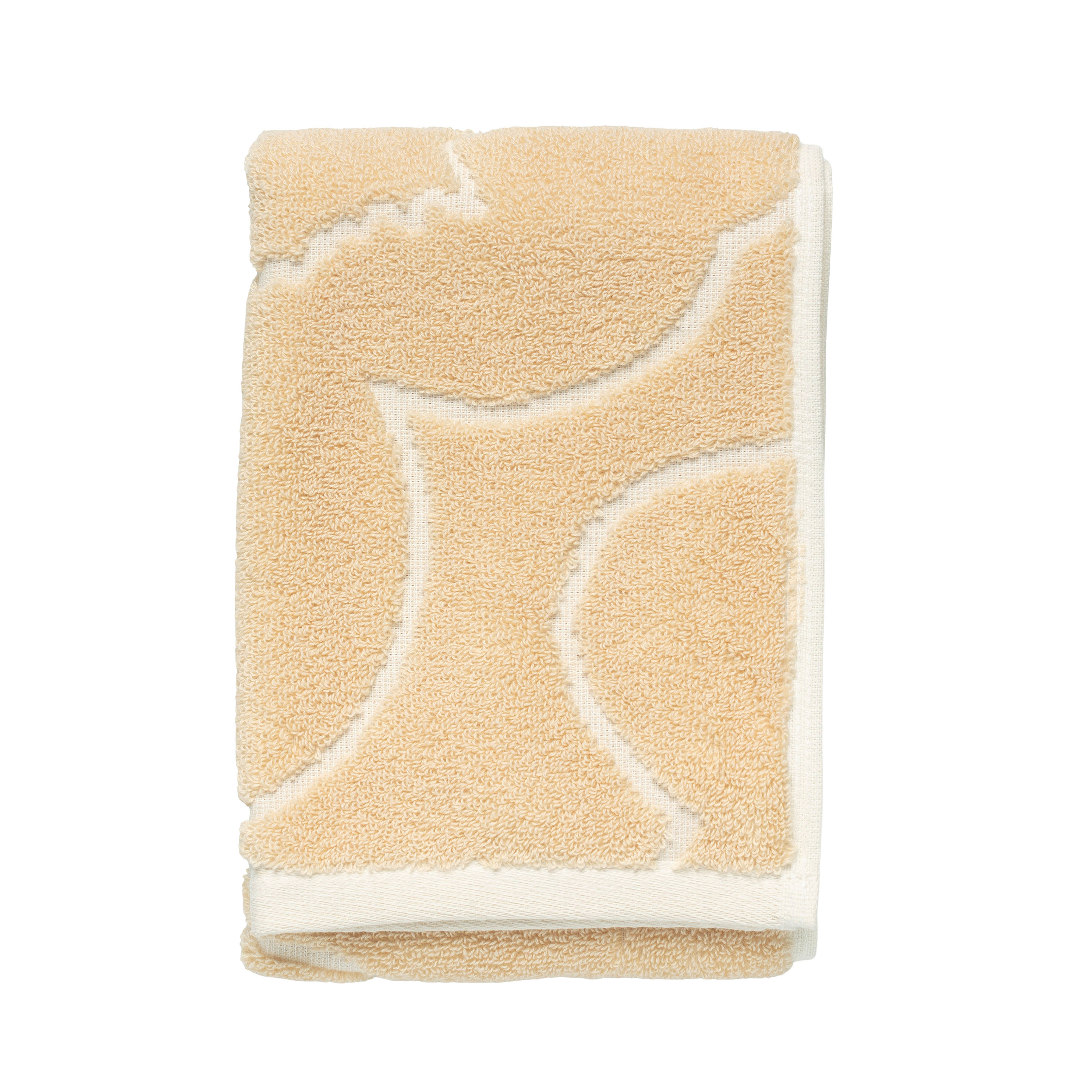 Piirto Unikko Gästhanduk Straw/Off White 30x50