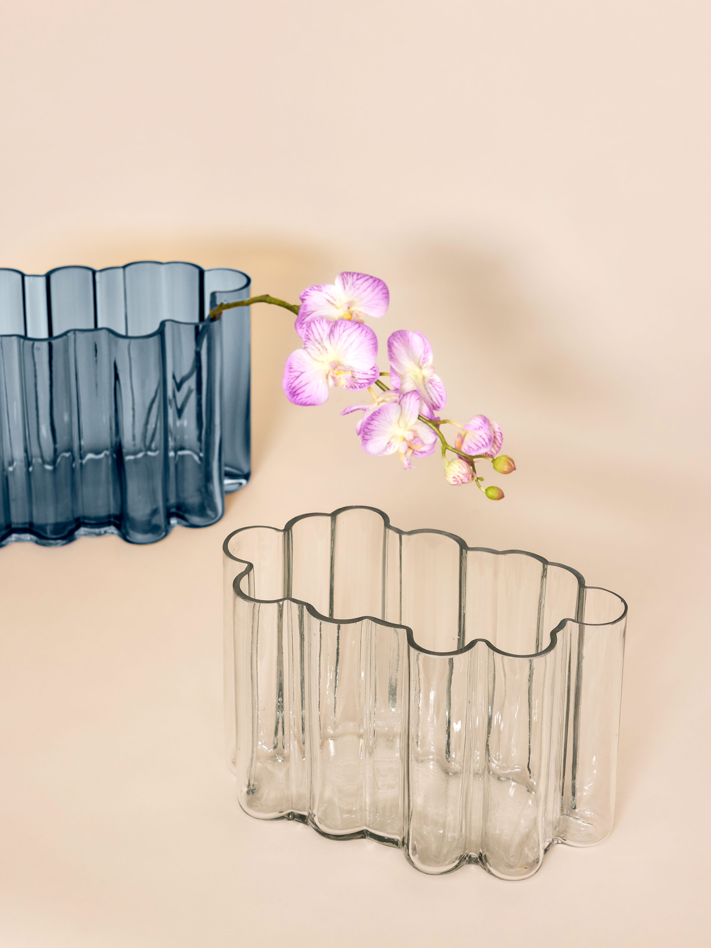 Hübsch Umber Vas Blå