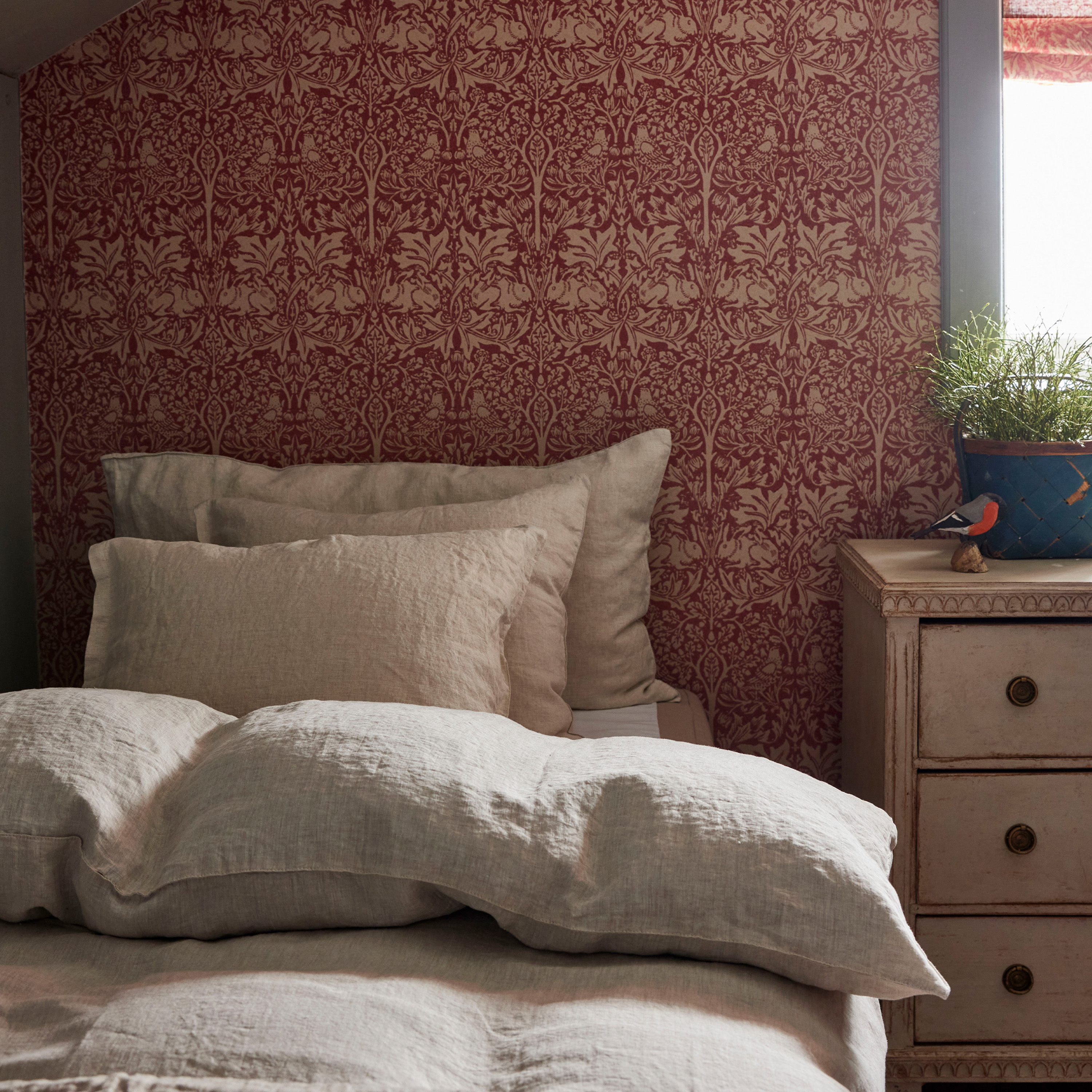 Himla Sunrise Bettbezug Leinen Oatmeal 220x220