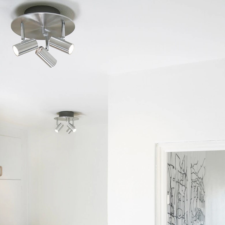 Belid Cato Triospot Led Taklampe Aluminium