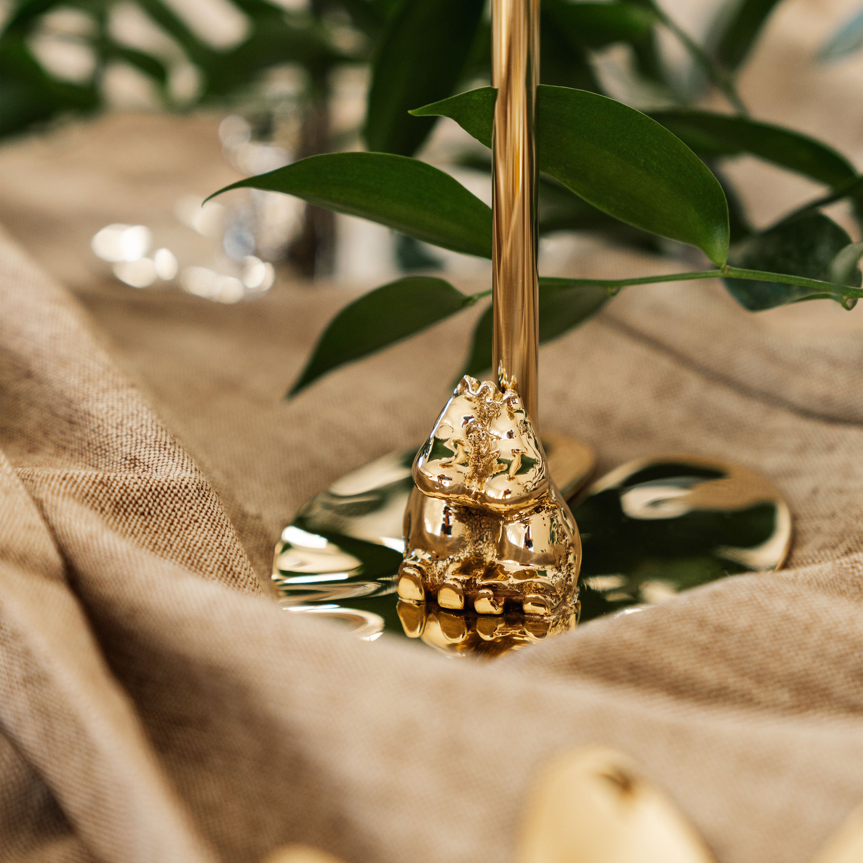 Hilke Collection Hilke X Mumin Lilla My Ljuslykta Mässing