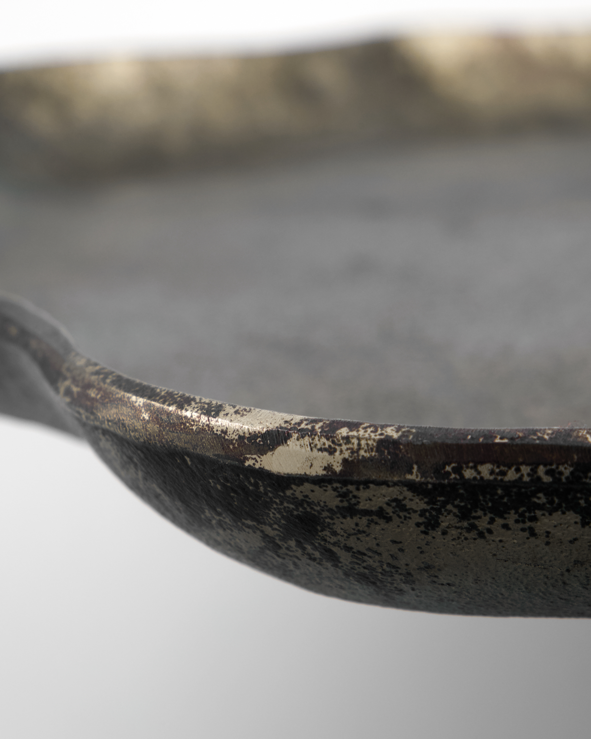 House Doctor Talas Tablett Antik Metallisch Ø50