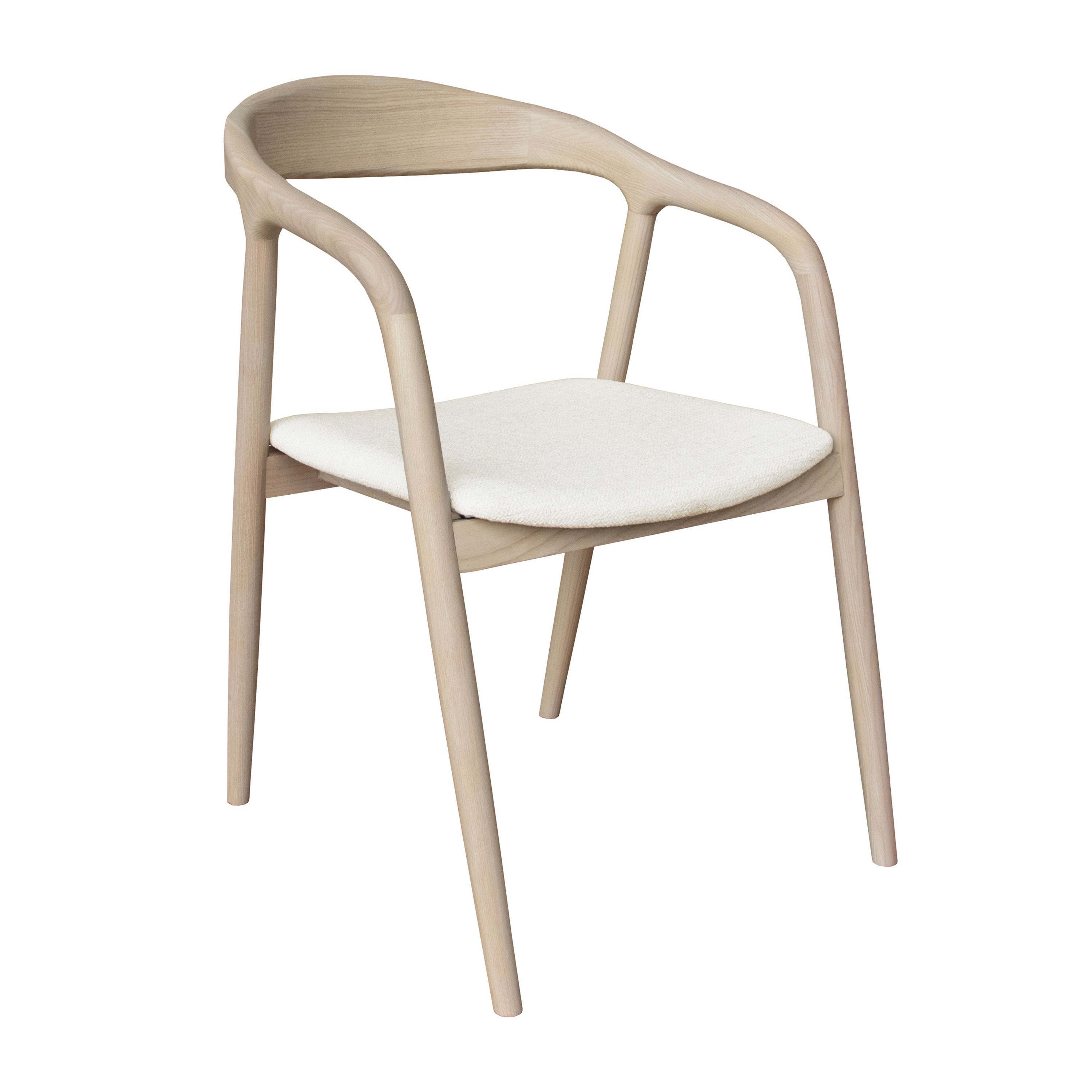 Sleepo Collection - Casper Karmstol Vitoljad/Vit