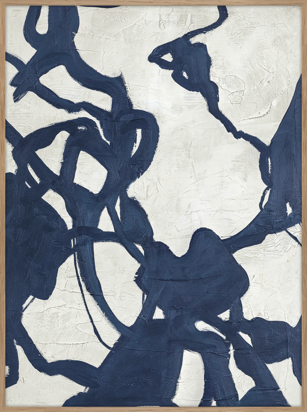 Malerifabrikken - Blueplay Tavle Oak Frame 90x120cm - Blå  - Bilder