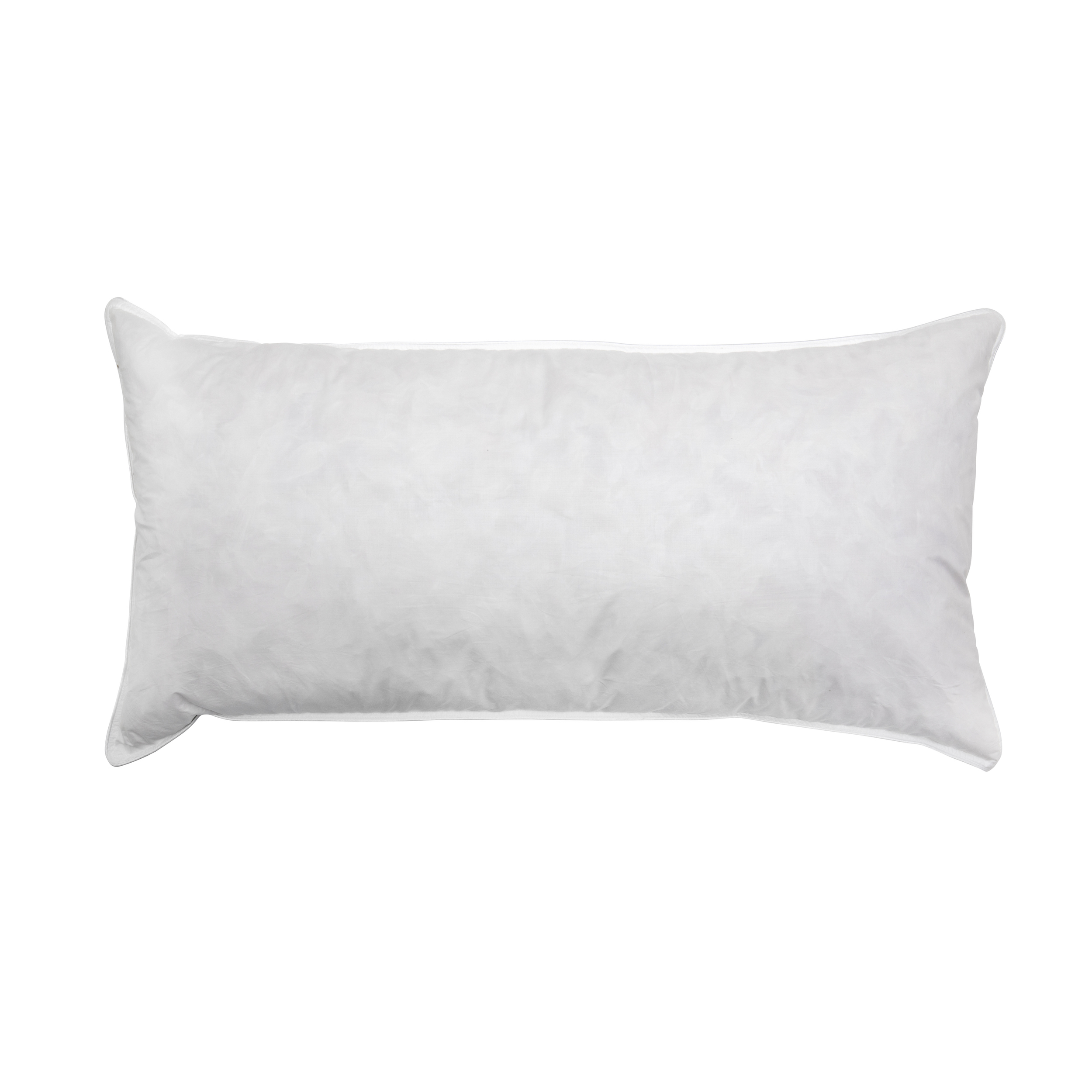 Mille Notti - Deco Innerkudde Fjäderfyllning 850g 40x80 - Vit