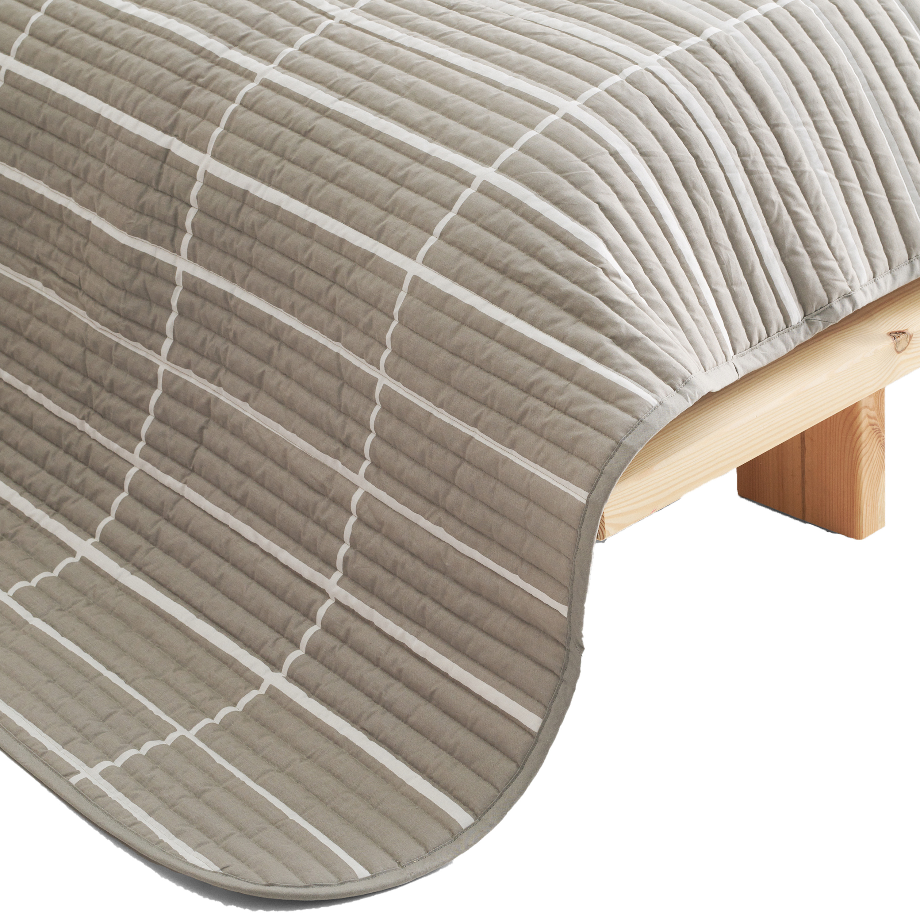 Marimekko Tiiliskivi Överkast Sand/Off White 260x260