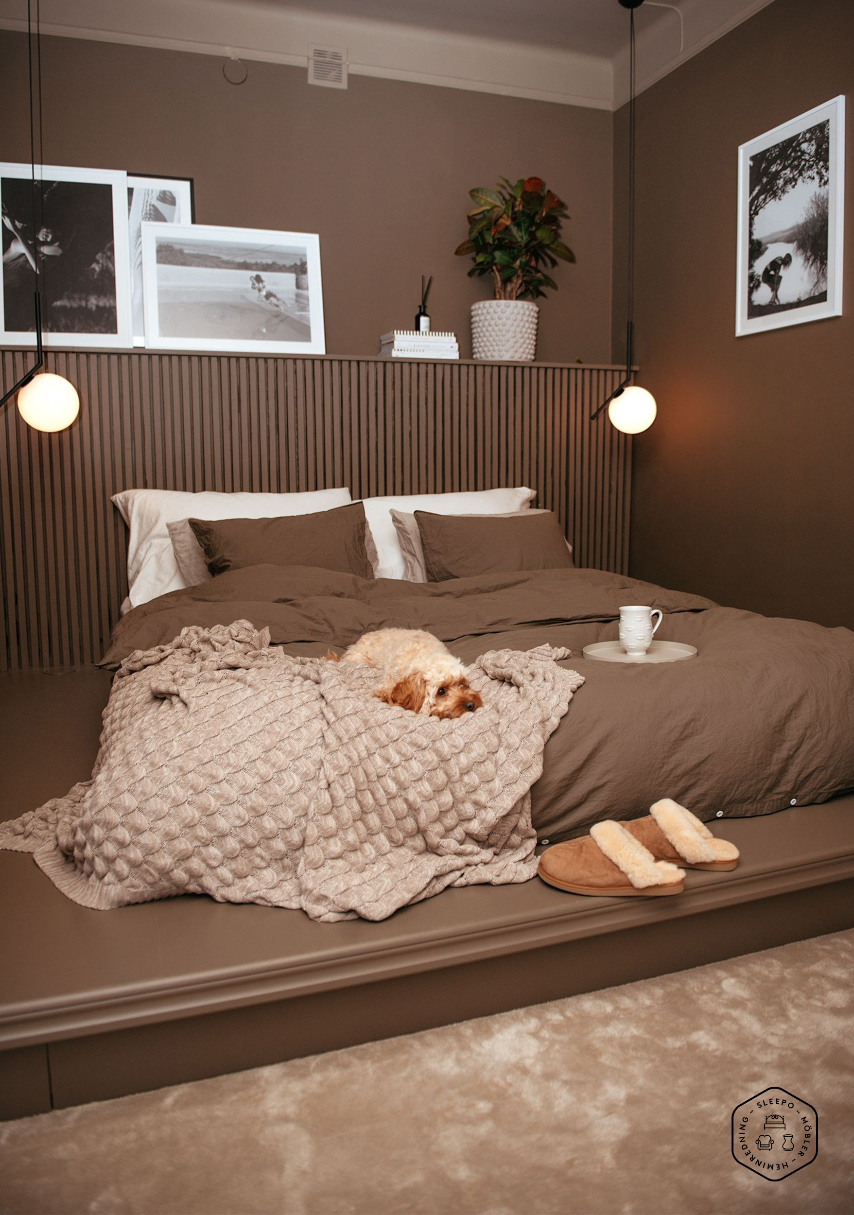 Shepherd Jessica Tøfler Lys Beige 38