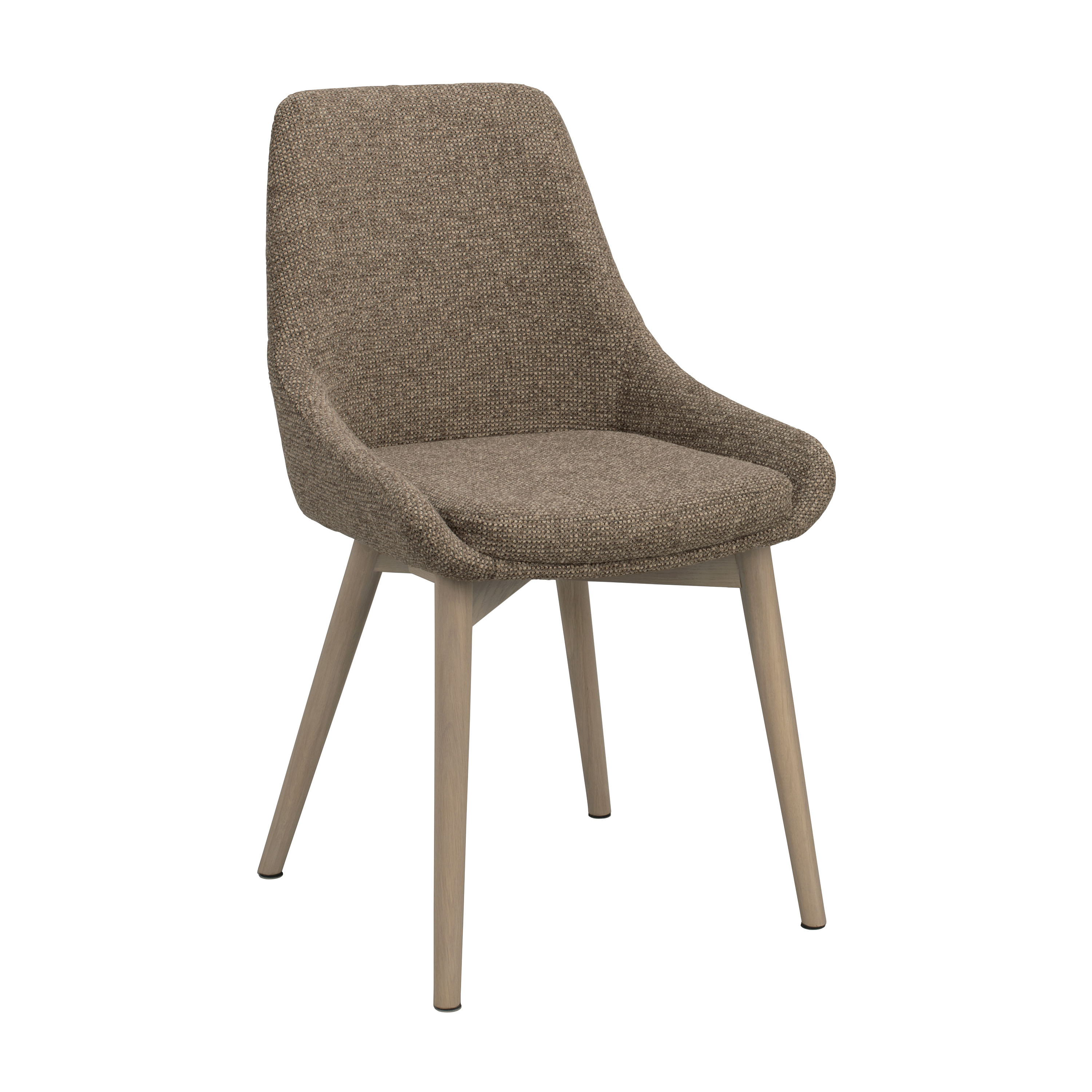 Rowico Home Denley Matstol Mörkbeige/Vitpigmenterad