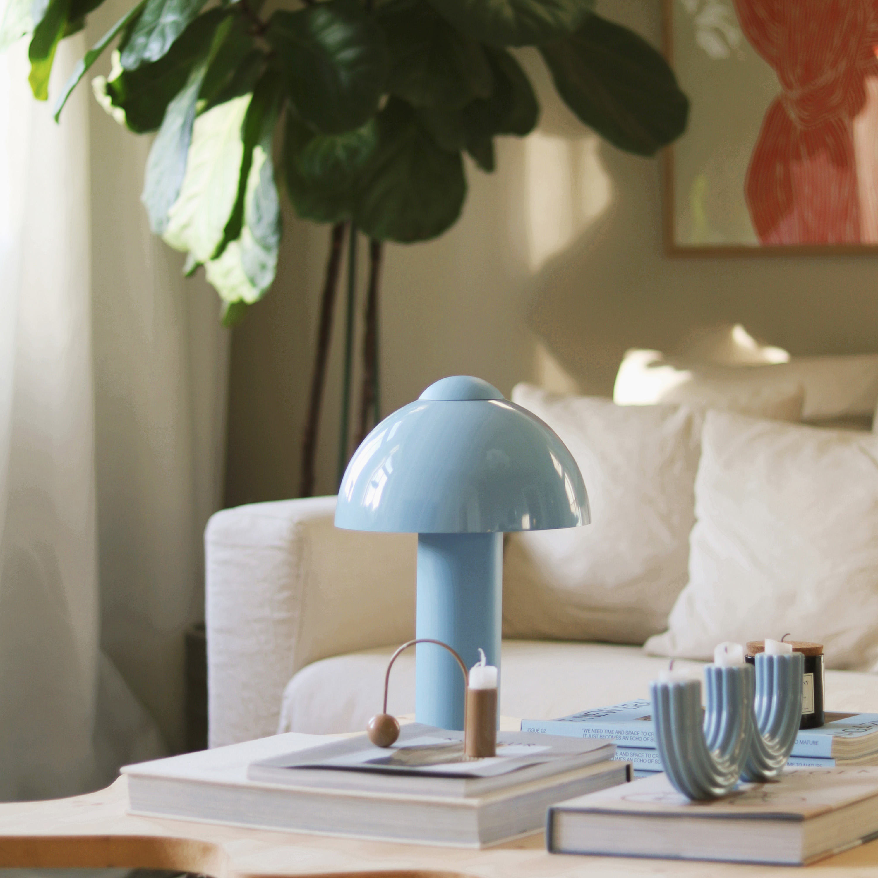 Globen Lighting Buddy Bordslampa Ljusblå 23