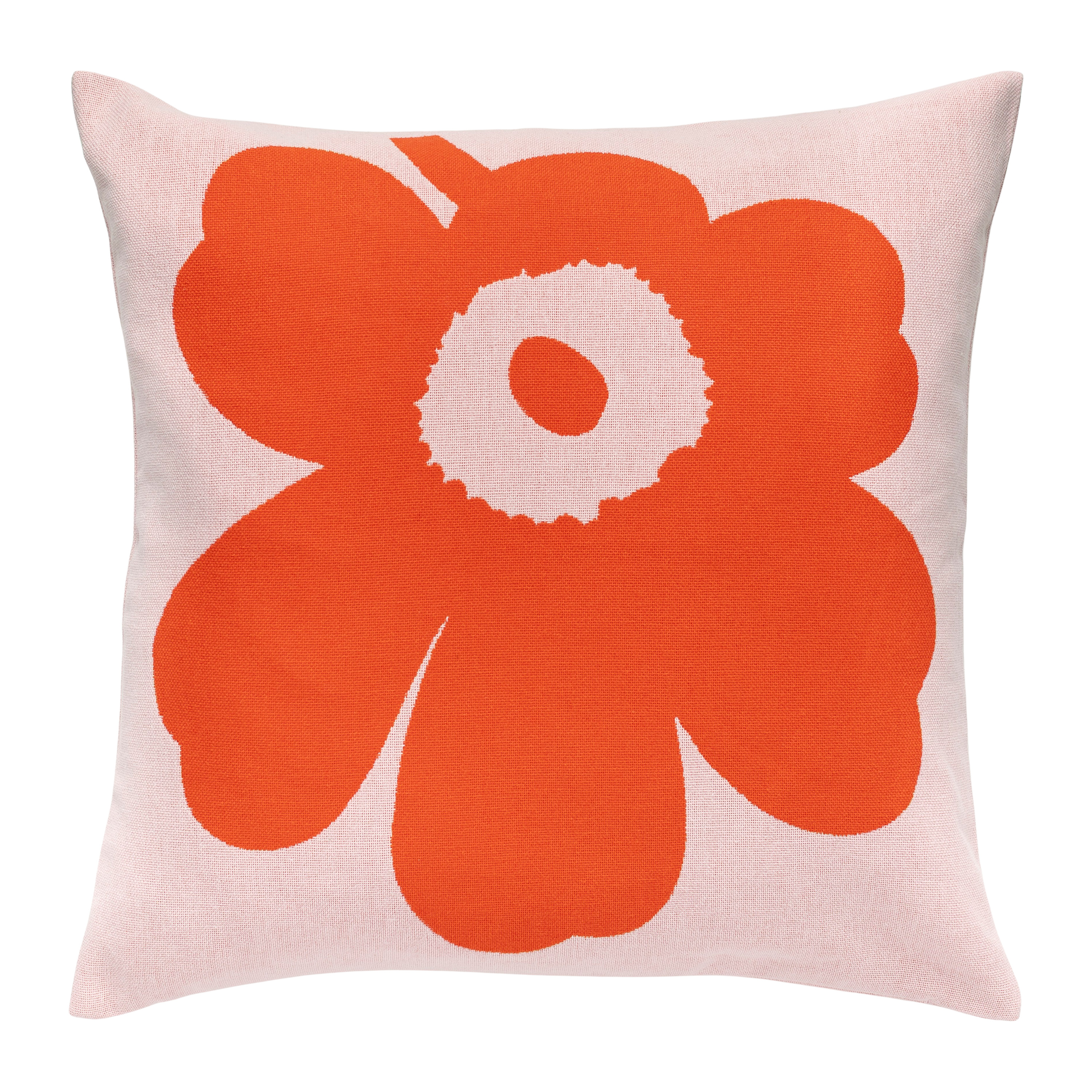 Unikko Kissenbezug Pink/Orange Rot 50x50