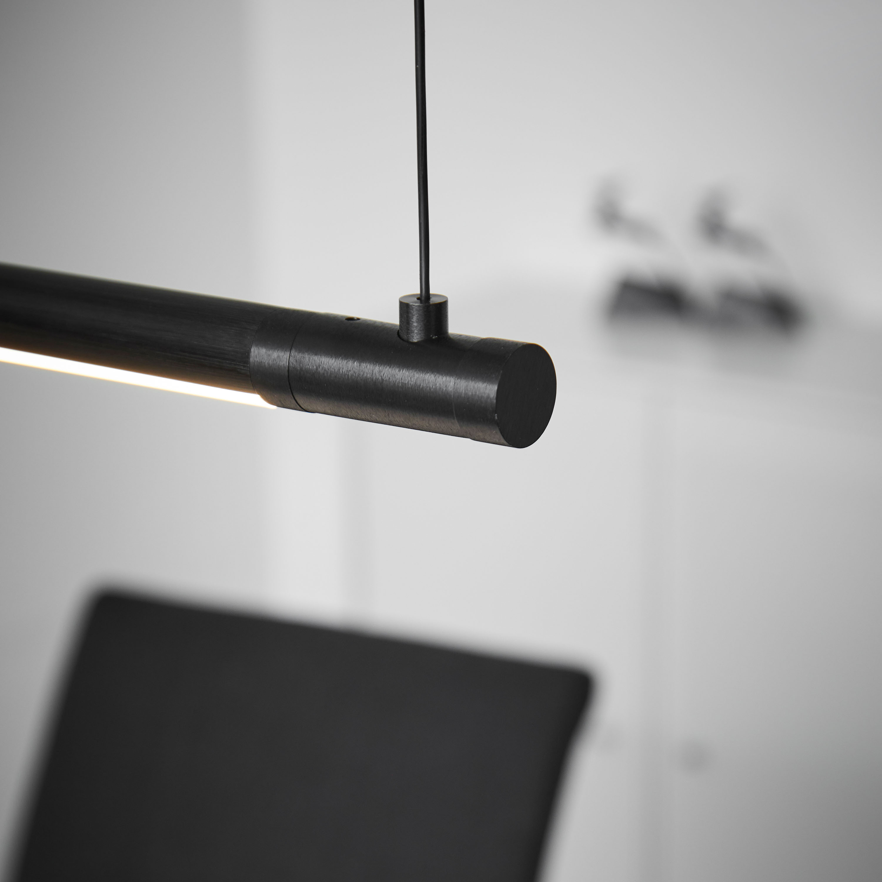 LOOM Design Straw Taklampa Black 150cm