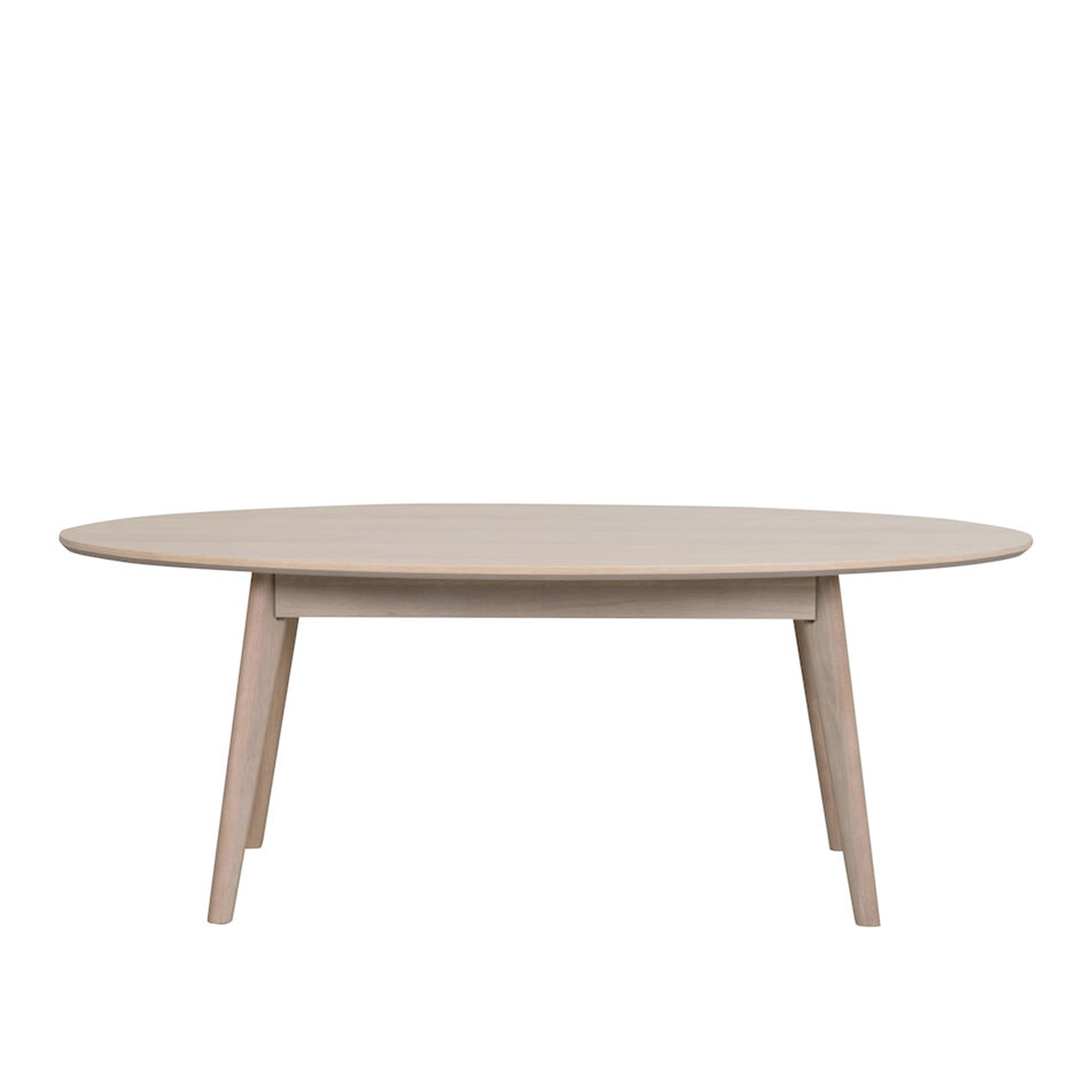Yumi Couchtisch Weiß pigmentiert 130cm