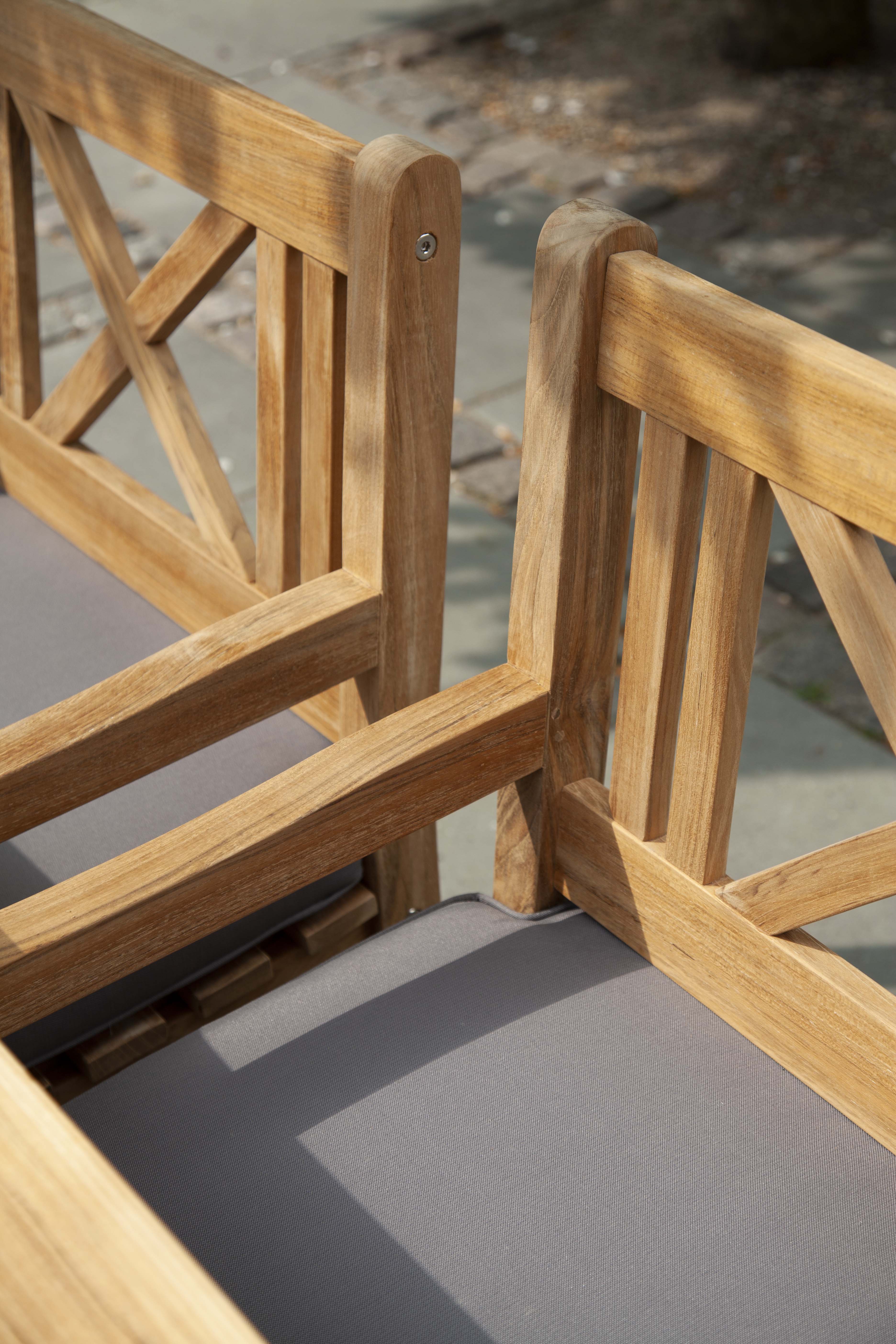 Cinas Rosenborg lenestol teak