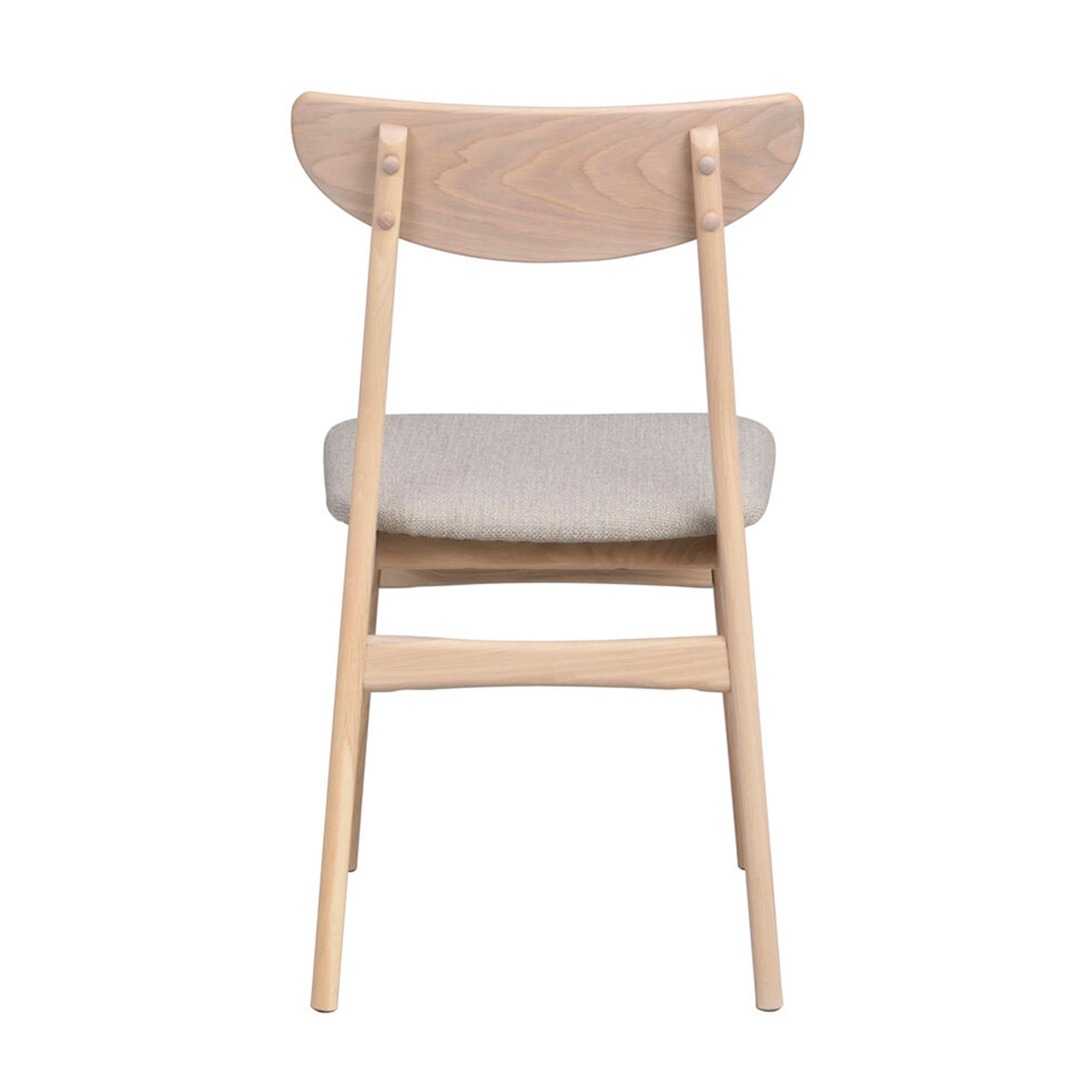 Rowico Home Rodham Matstol Vitpigment Ek/Gråbeige