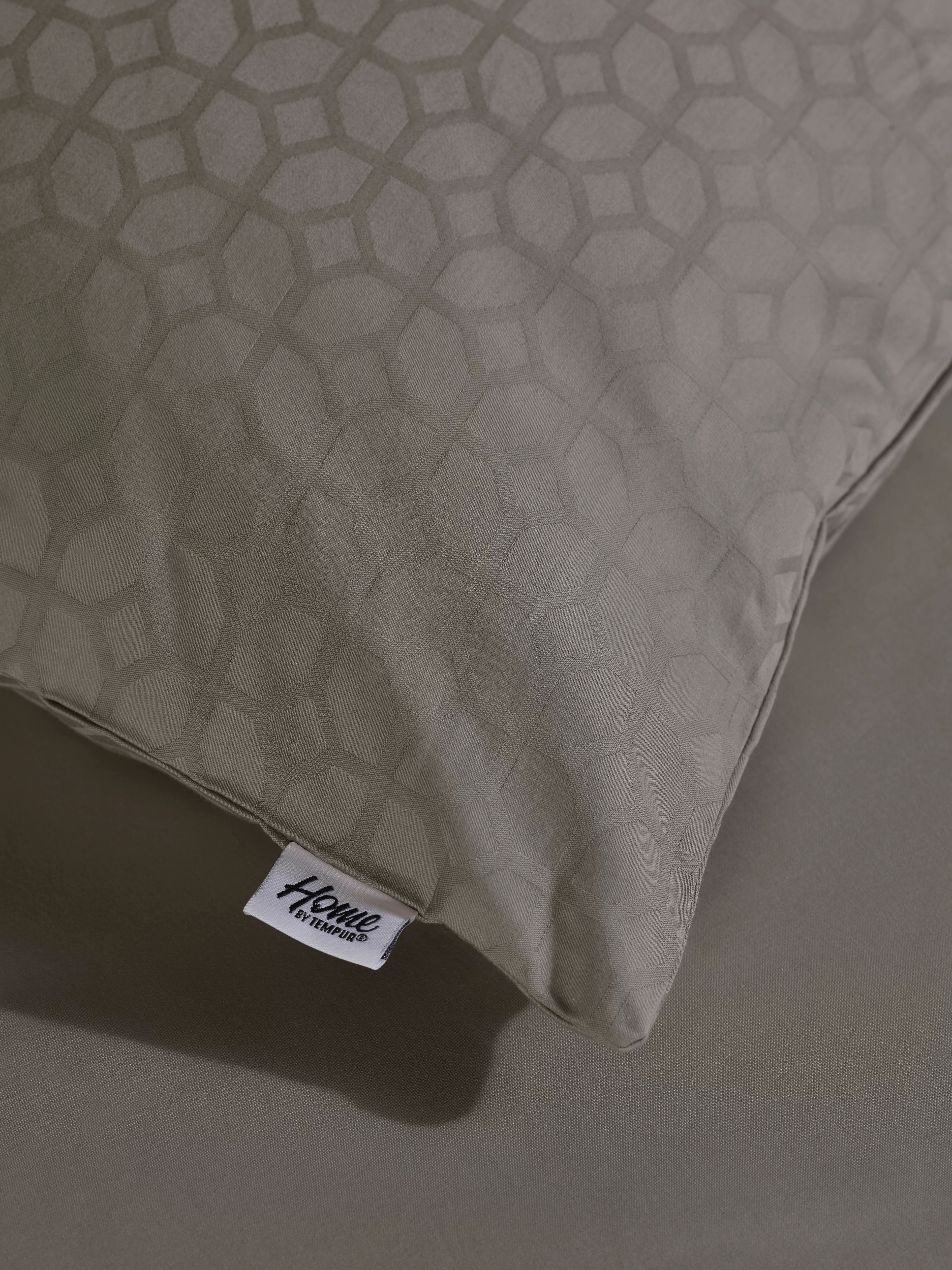 Tempur Satin Luxe Jacquard Tyynyliina Luonto 50x60