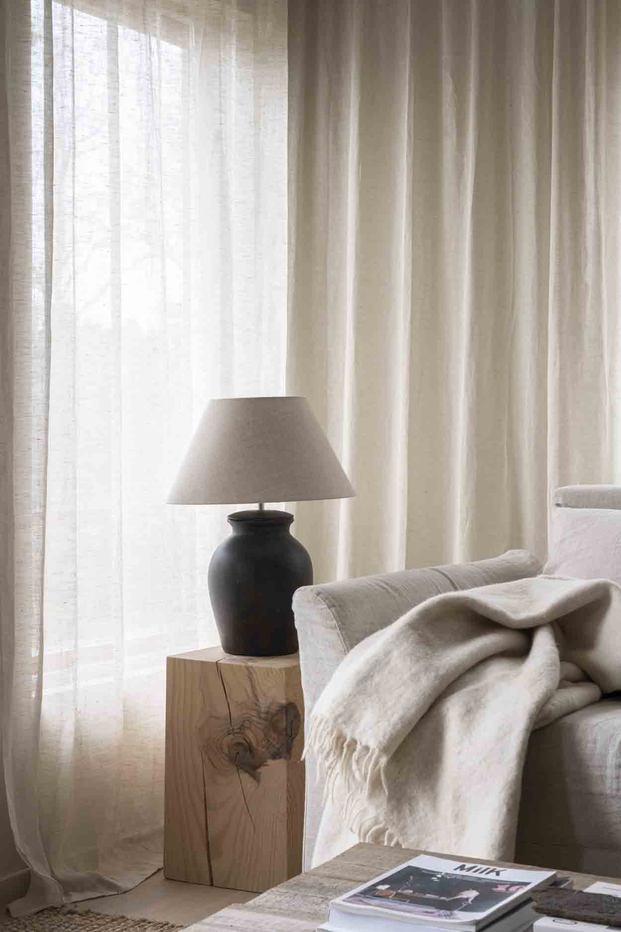 Watt &amp; Veke Basic Wide Lampskärm Natural Ø35