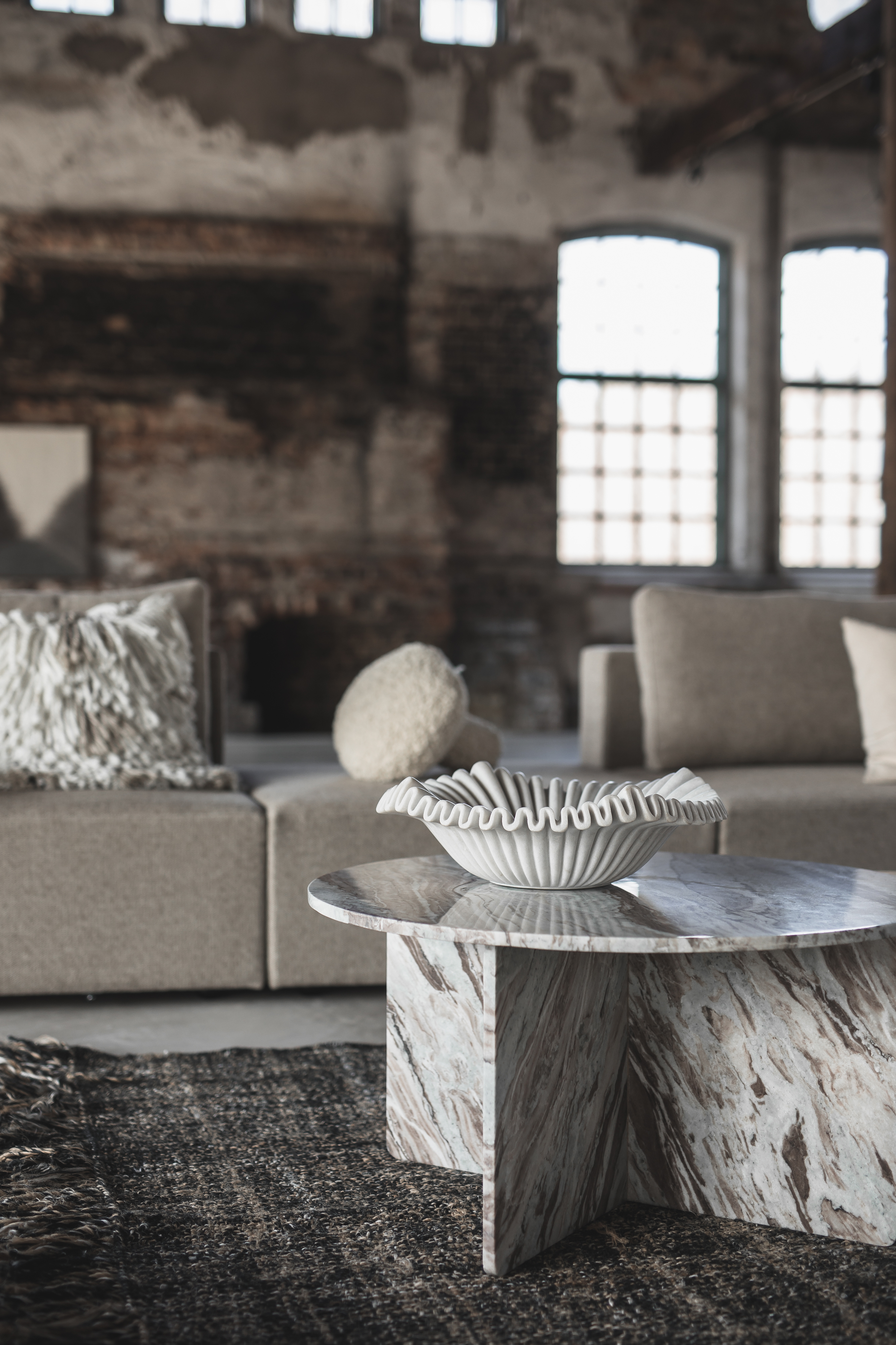 Jakobsdals Anemone Kulho White 50 cm