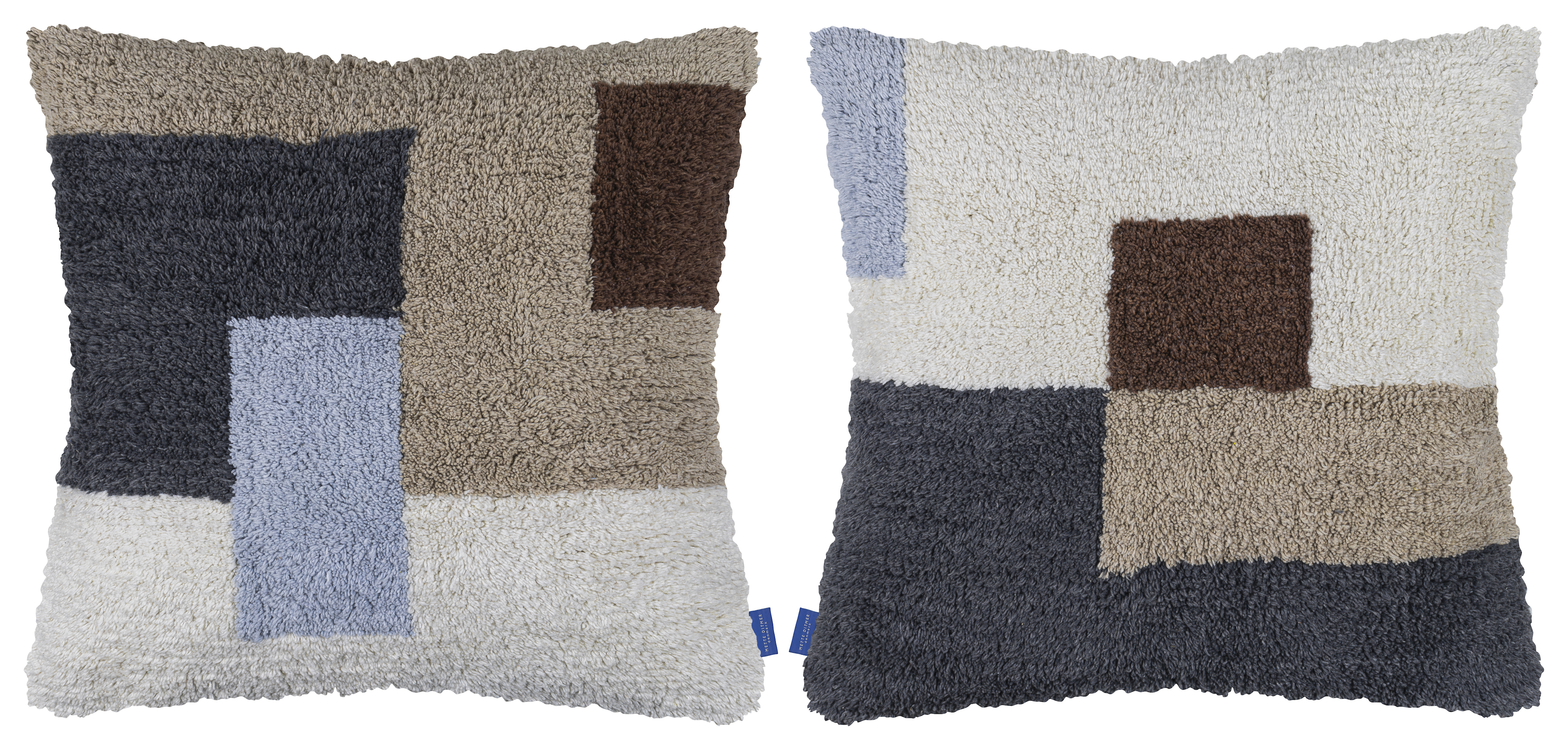 Mette Ditmer Brick Kuddfodral Dark Grey 50x50