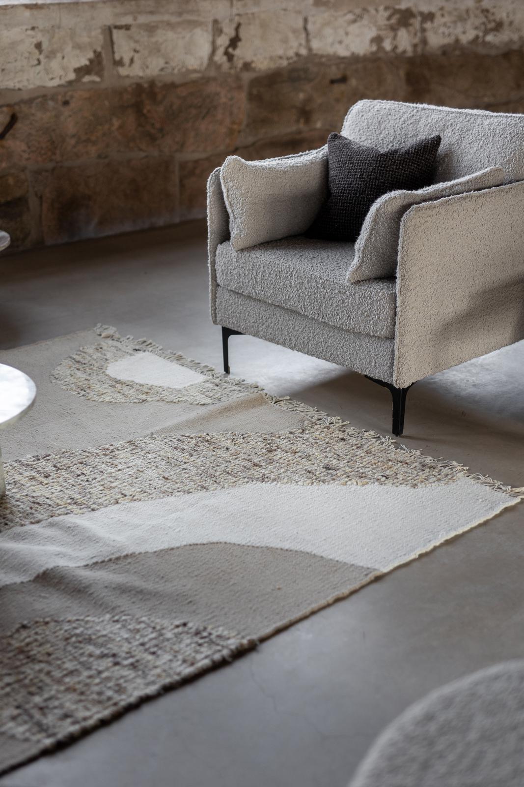 Jakobsdals Nomi Ullmatta Beige 200x300