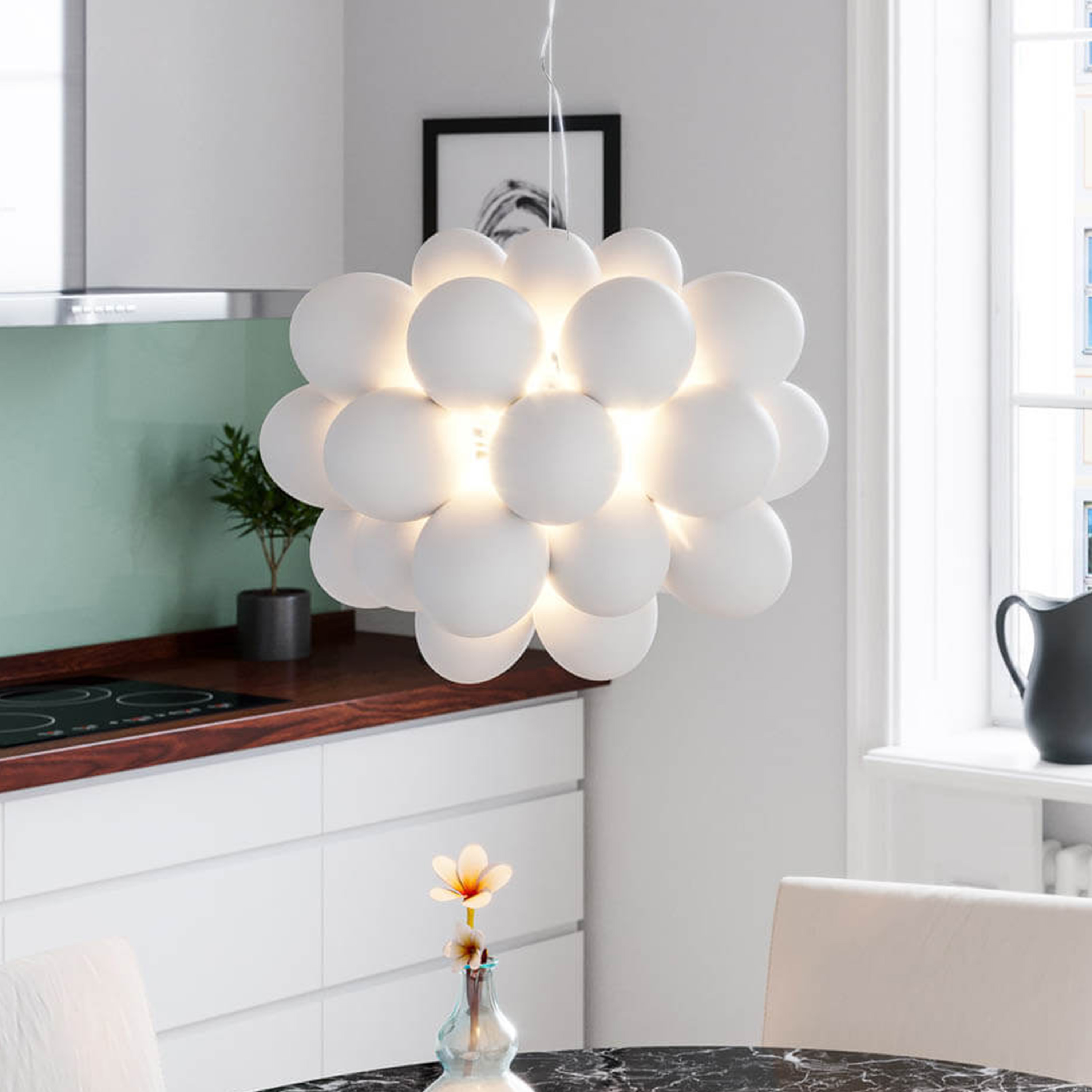 By Rydéns Gross Taklampa Vit