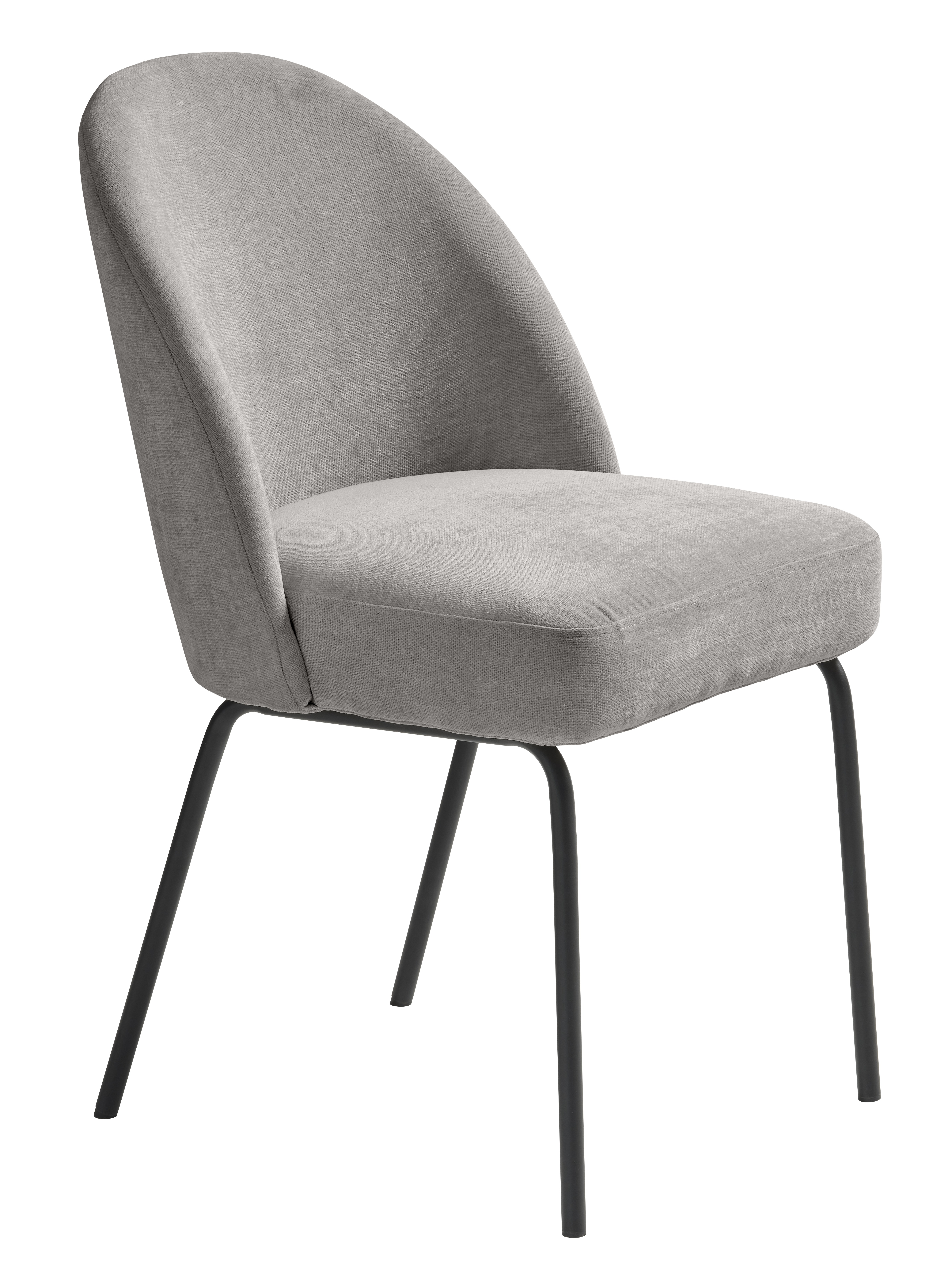 Hannah Spisestol Chenille Grey