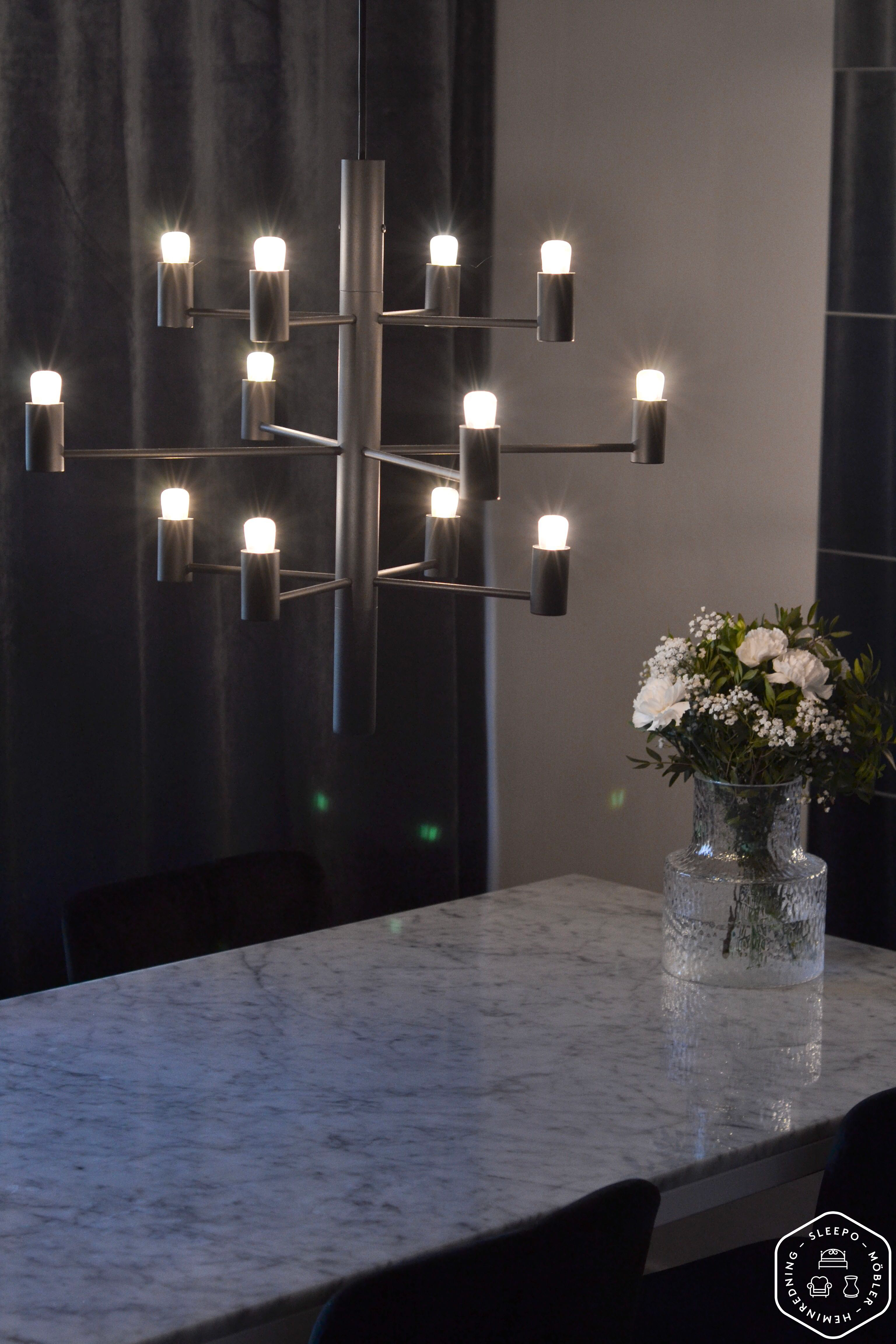 Herstal Manola 12 LED Kattovalaisin Musta