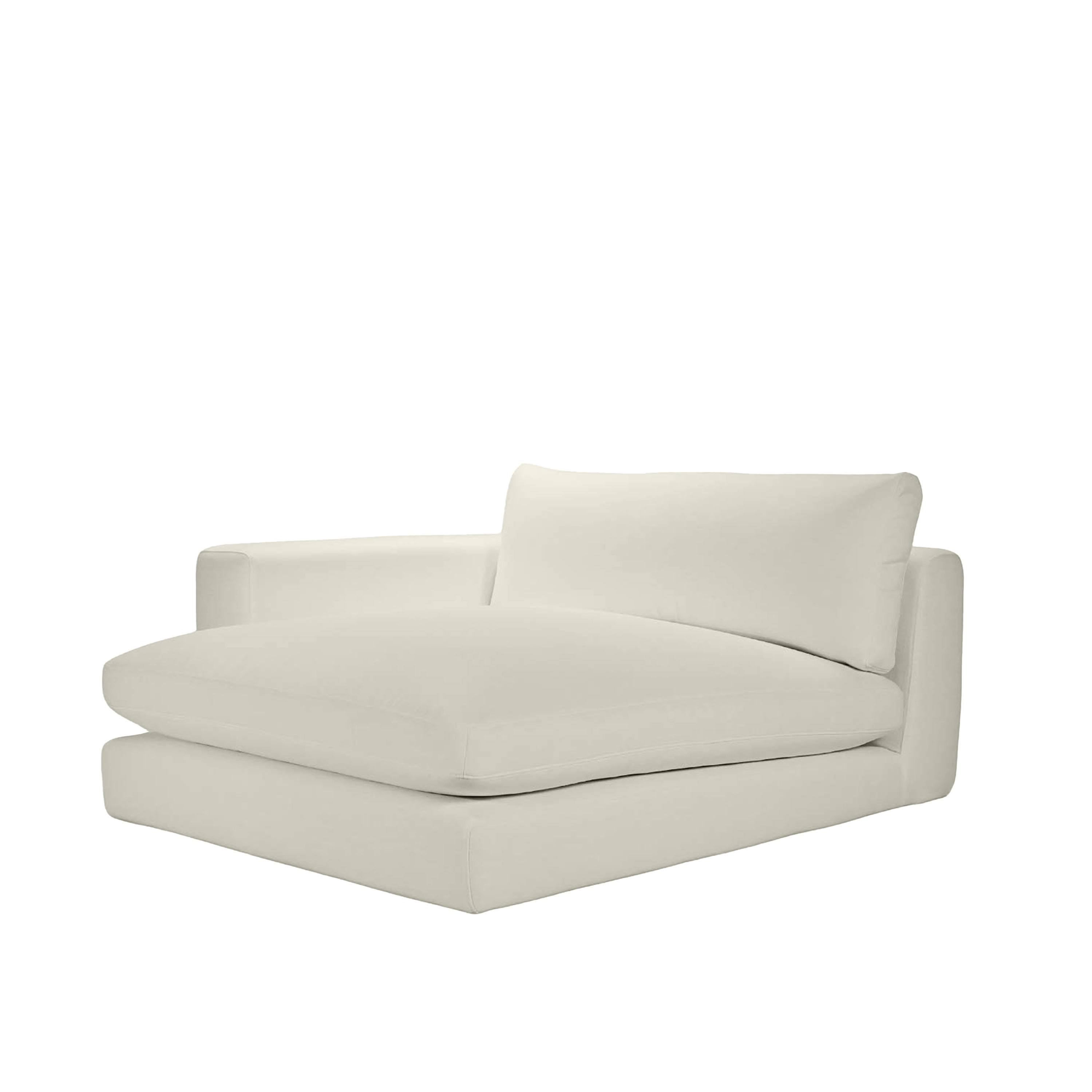 Capri 1.5-sits Divanmodul Vänster Armstöd Beige 142x155