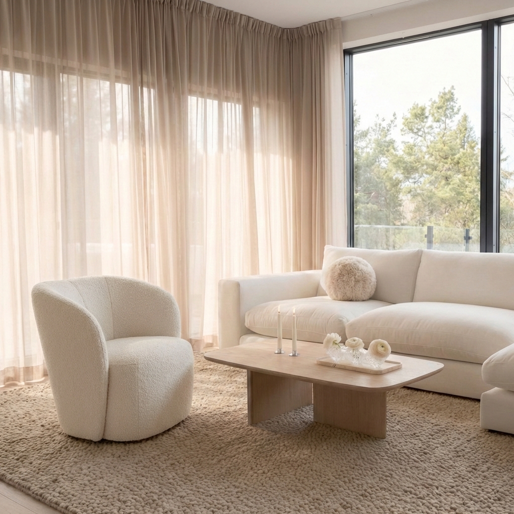 Sleepo Collection Lollo Fåtölj Creme Teddy