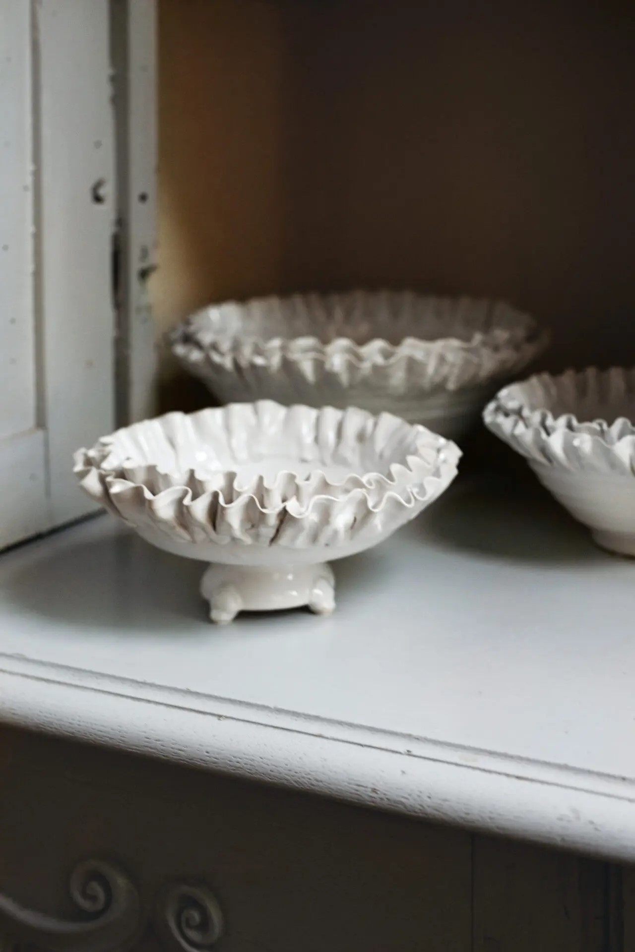 Olsson &amp; Jensen Claudine Malja jalalla Valkoinen Ø24