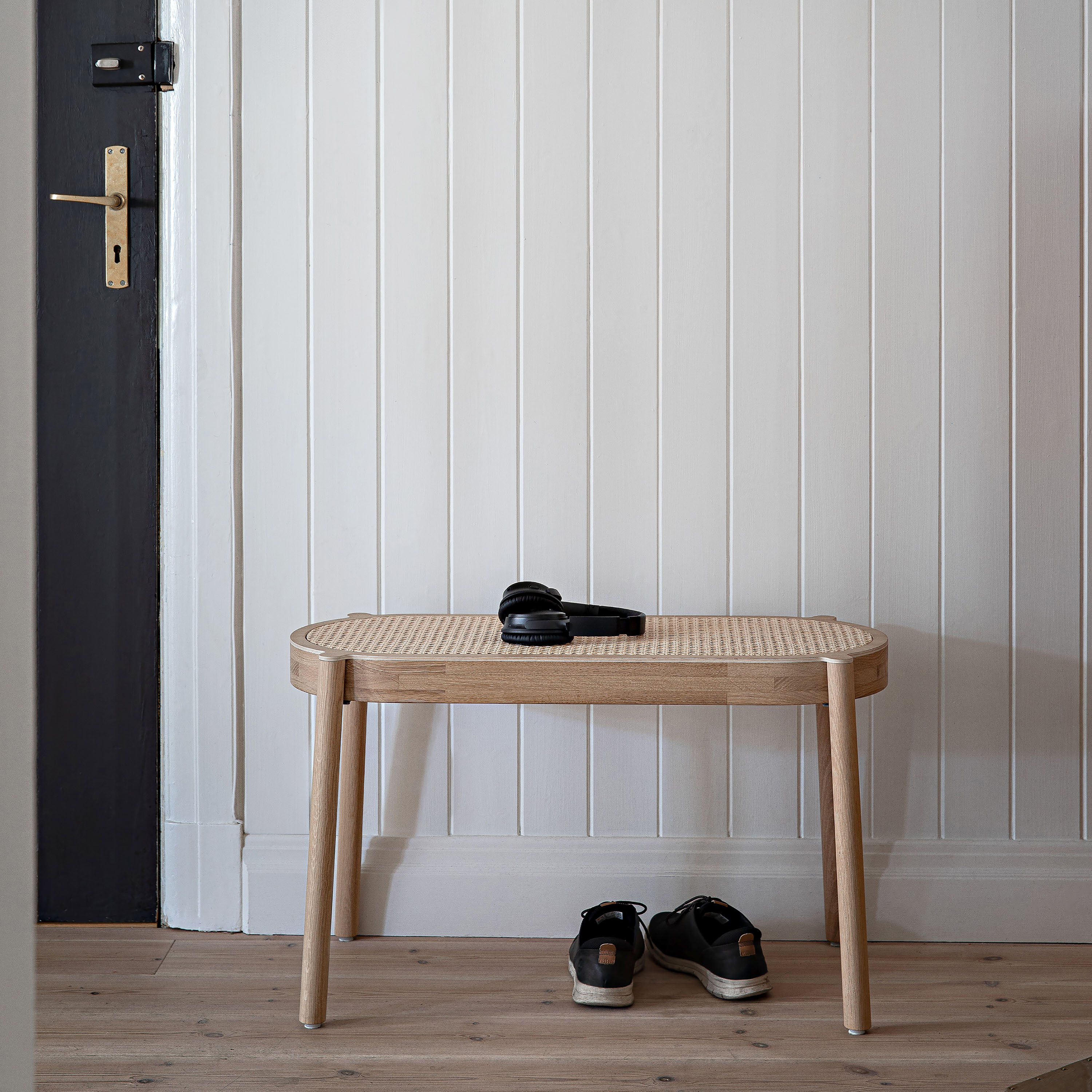 Northern Pal Bank Light Oiled Oak/Light Mesh 80cm