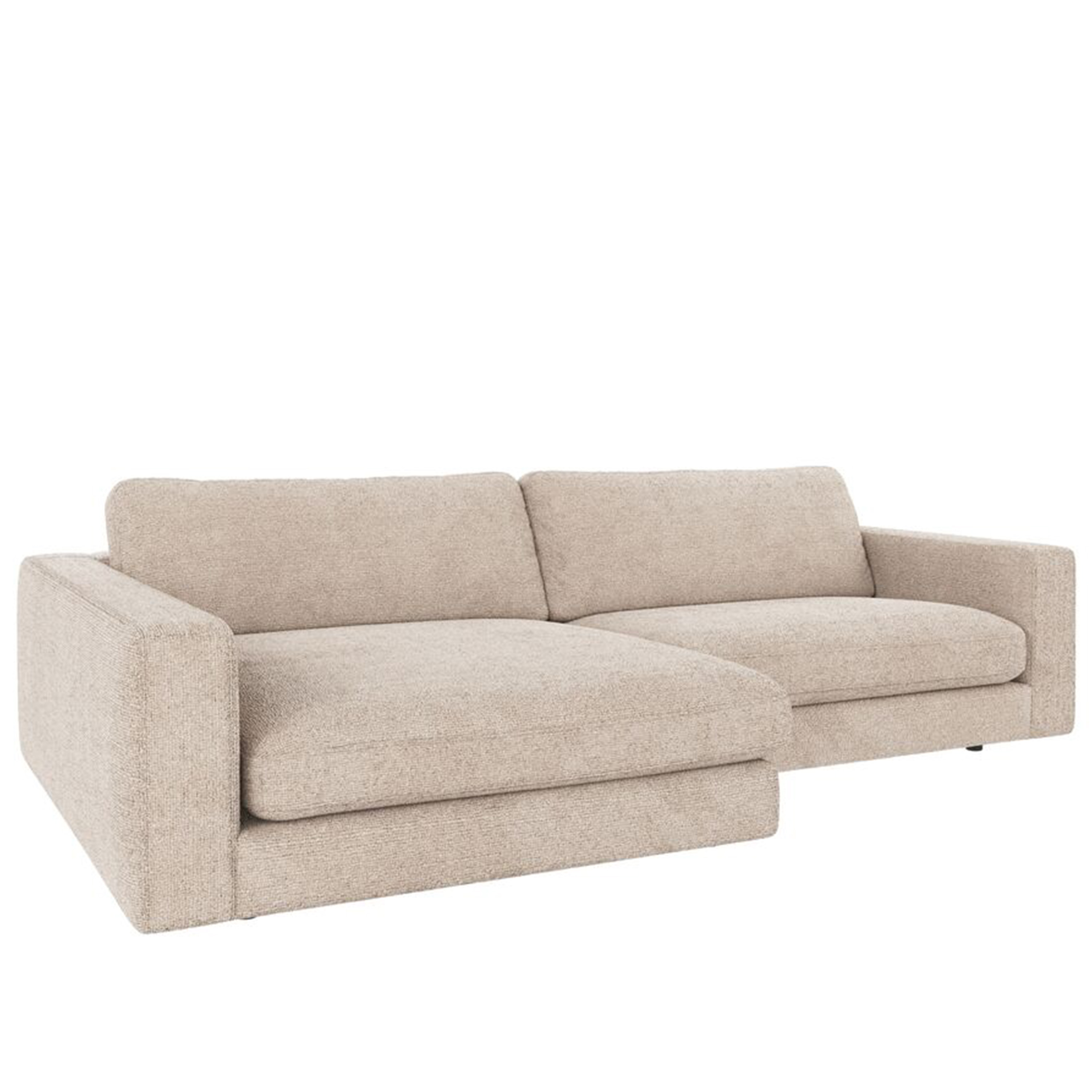 Rowico Home Duncan 3-sits Soffa Schäslong Vänster Ljusgrå