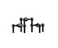 STOFF Nagel Ljusstake Black 3-pack
