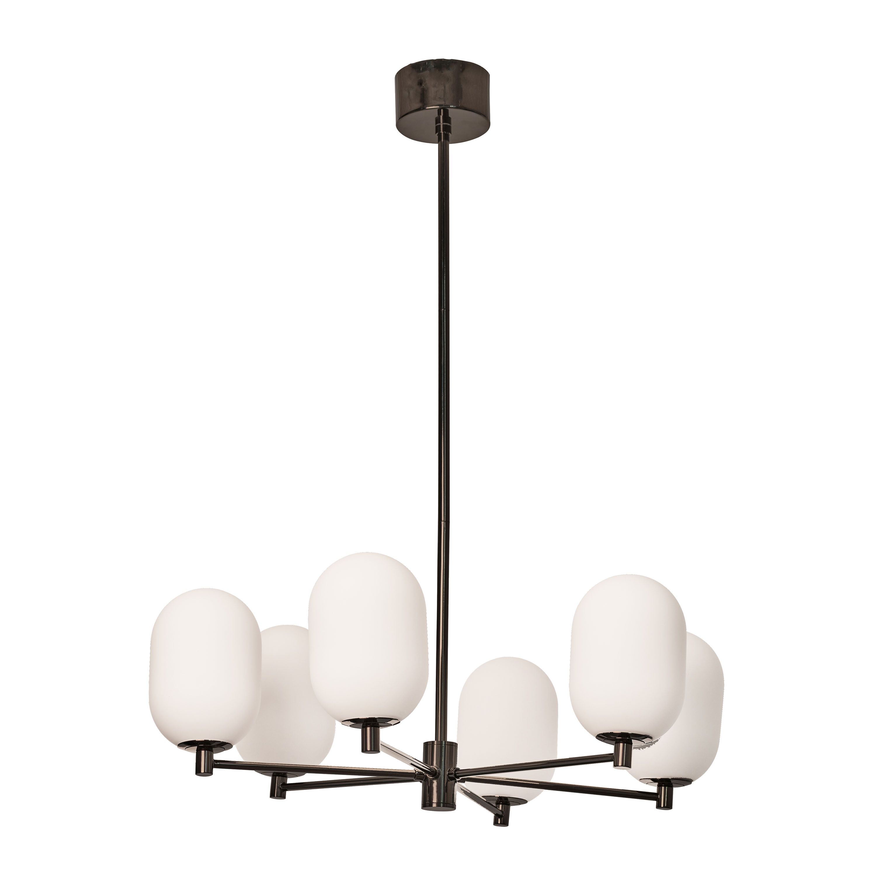 Watt &amp; Veke Noor Taklampa Opal/Black 65cm