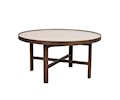 Marsden Soffbord Beige/Brun Ø90