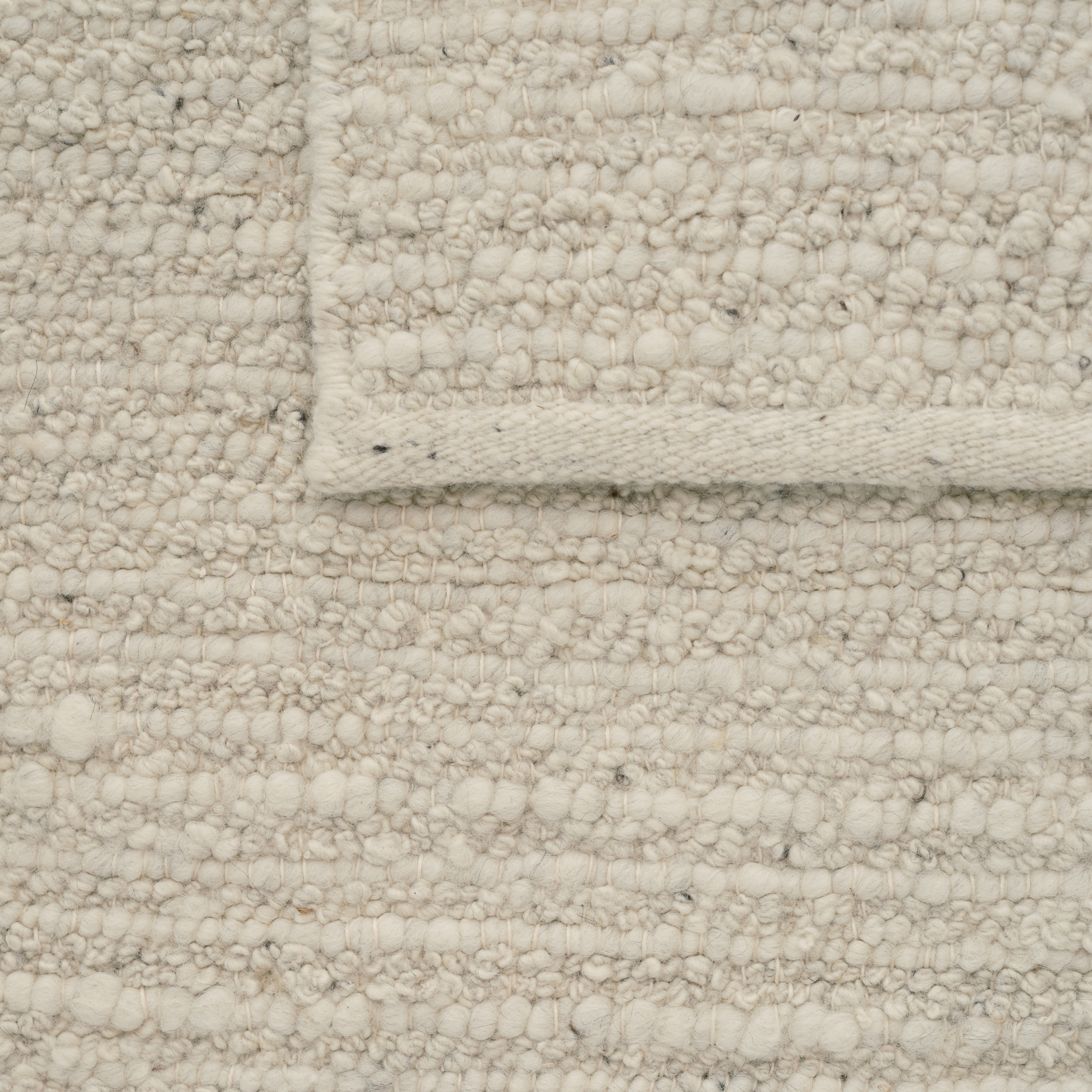 Linie Design Melange Sky Wollteppich Silver 200x300