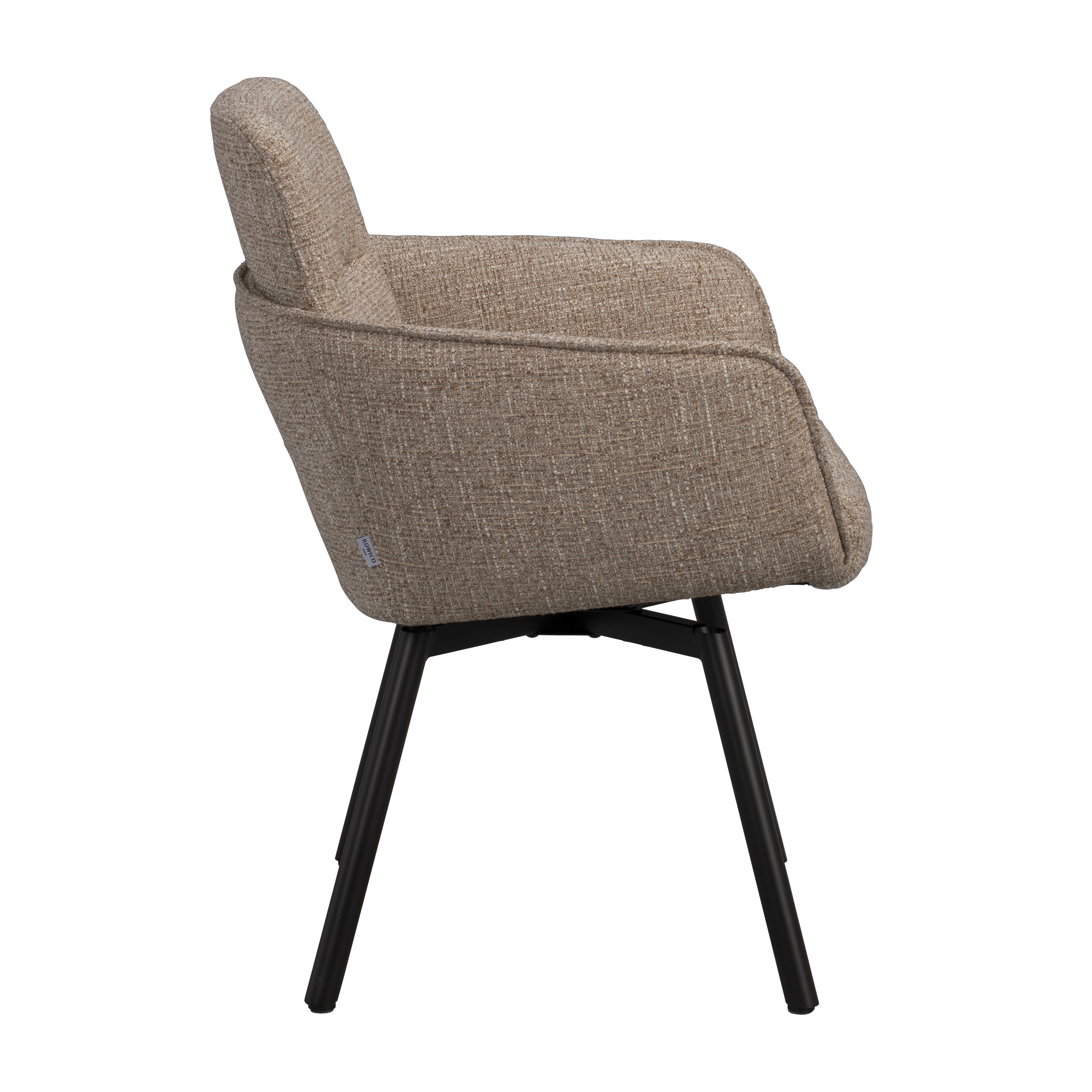 Rowico Home Roswell Karmstol Mörkbeige/Brun