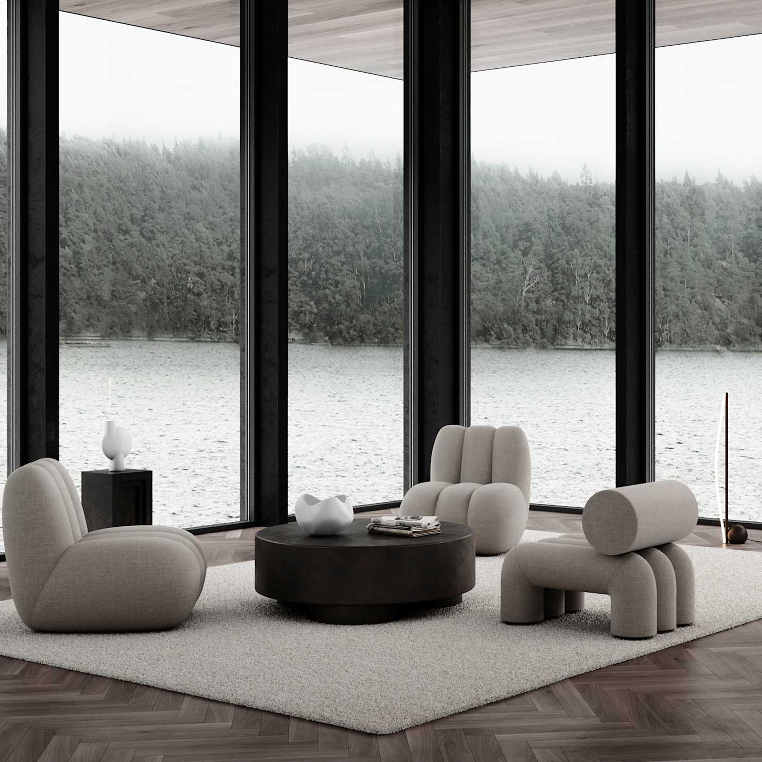 101 Copenhagen Bow Stehleuchte Bronze 100cm