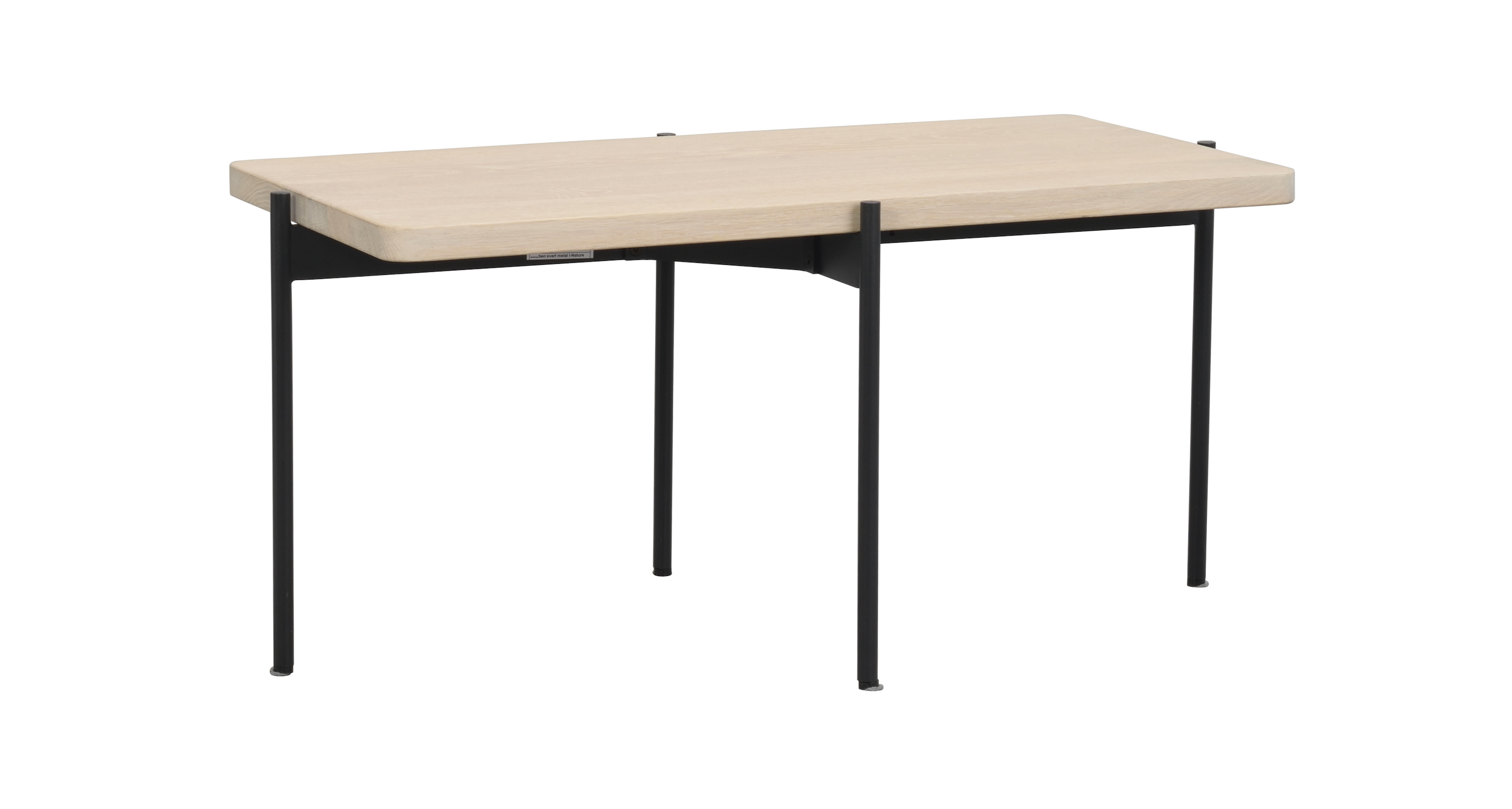 Rowico Home - Shelton Soffbord Vitpigmenterad/Svart 95x50cm