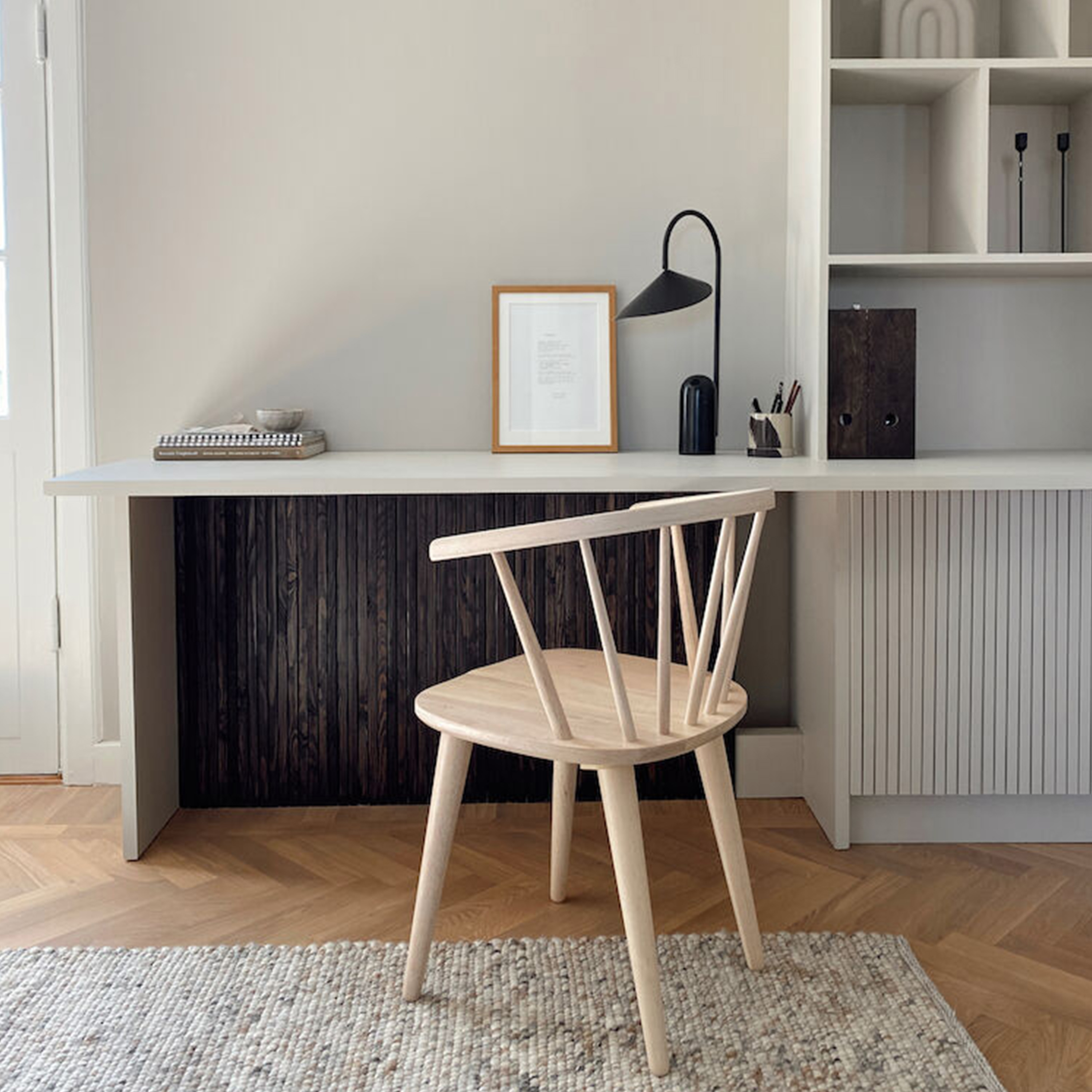 Rowico Home Carmen Matstol Vitpigmenterad