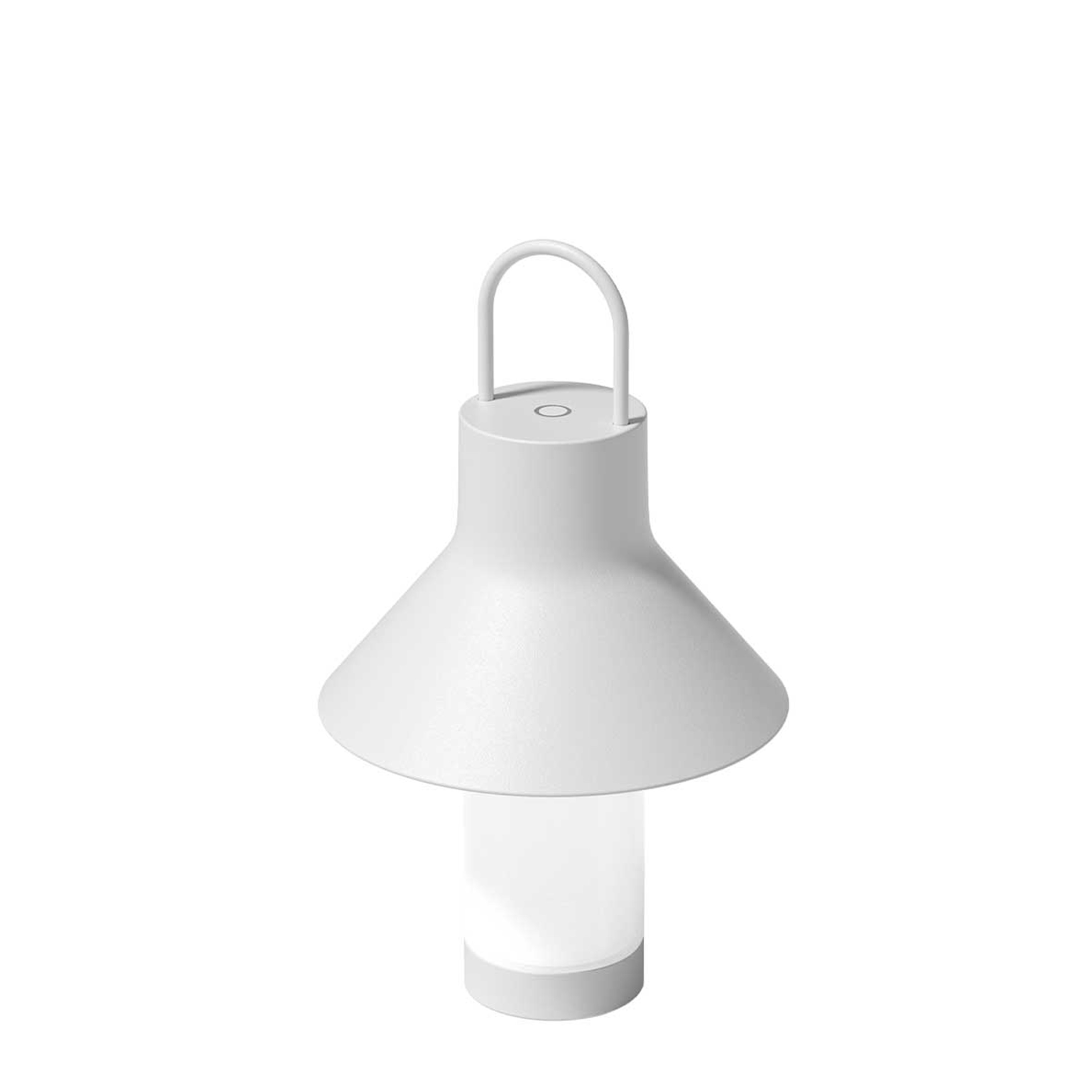 LOOM Design - Shadow Akku-Tischleuchte White Ø15 - Weiß - Tragbare lampen
