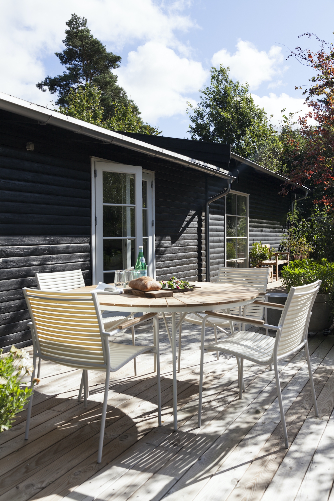 Cinas Ellen Esstisch Weiß Ø130 cm