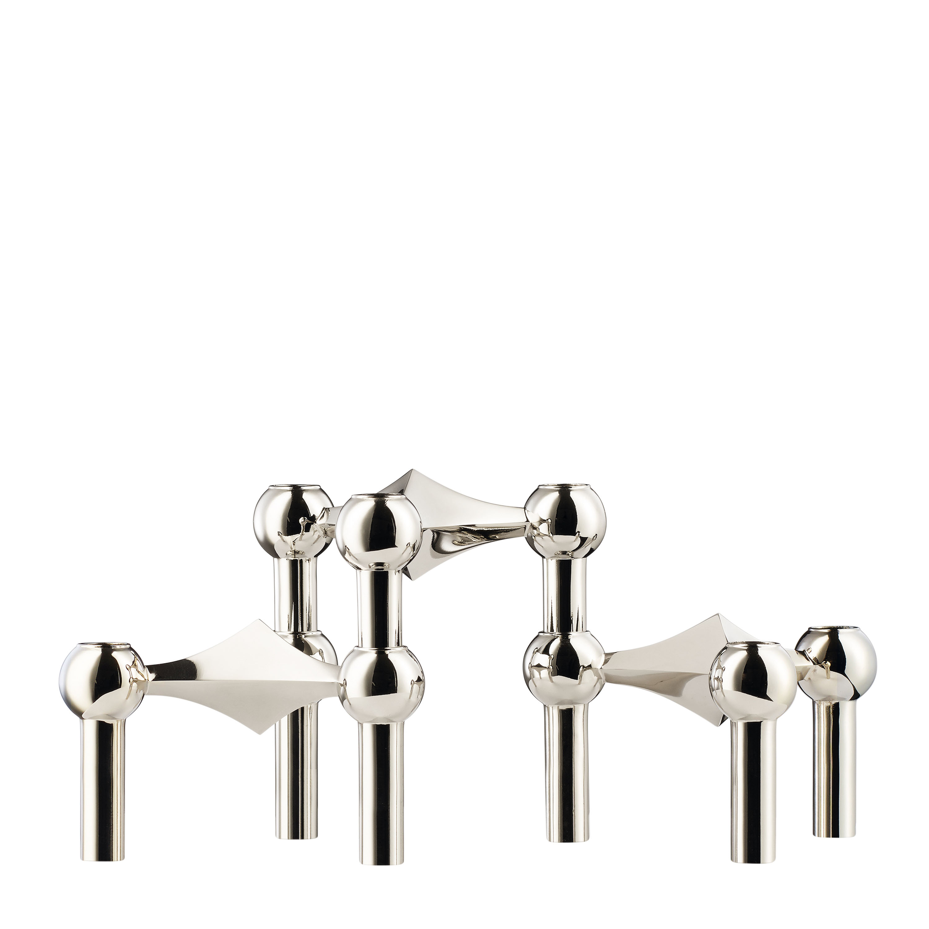 STOFF Nagel Ljusstake Chrome 3-pack