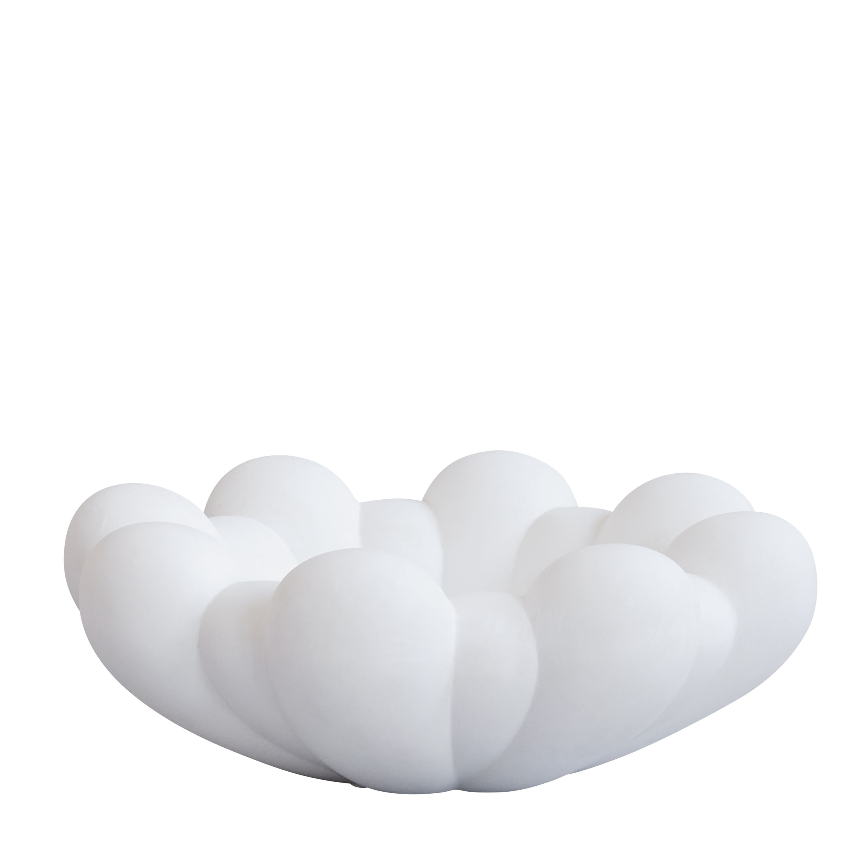 Bloom Skål Bone White Big