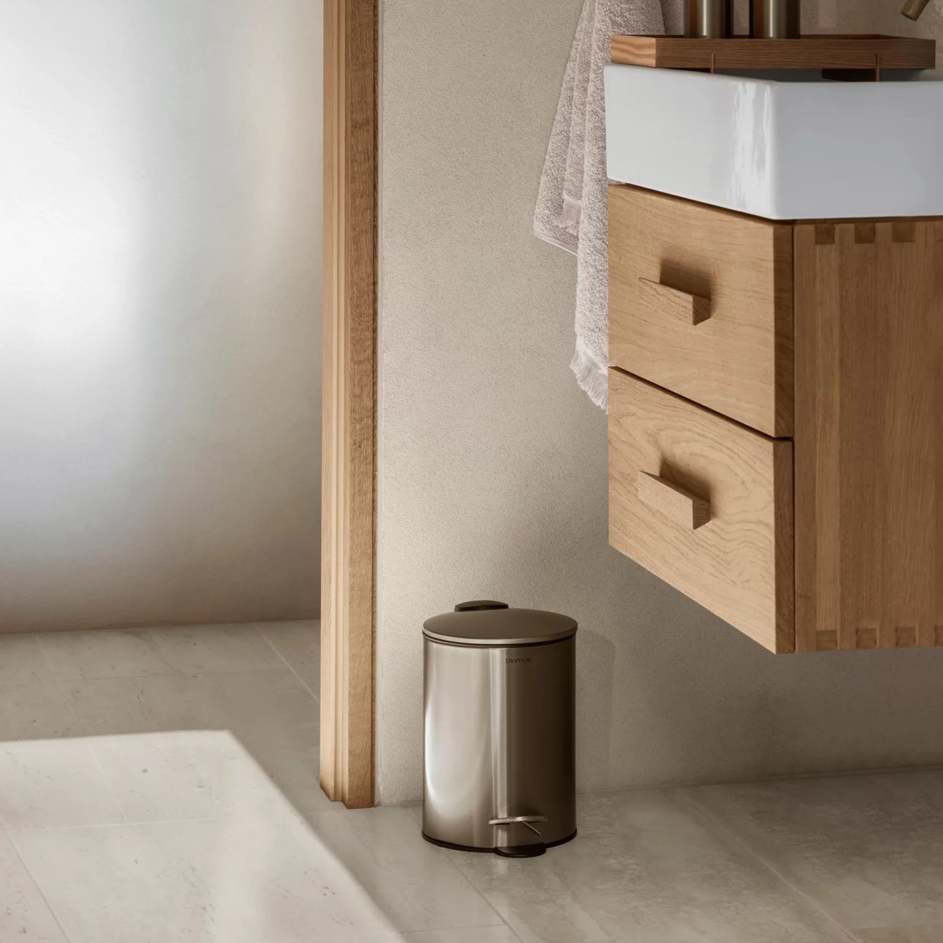 Blomus Tubo Pedalhink Brass 3L