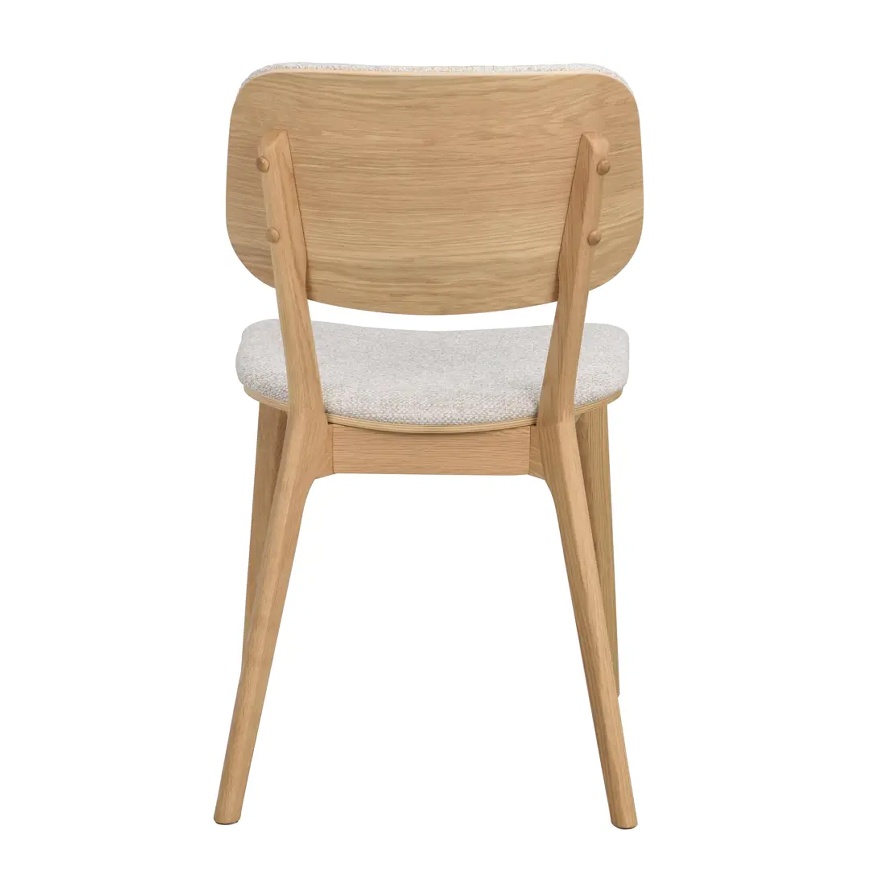 Rowico Home Barrett Esszimmerstuhl Eiche/Hellbeige