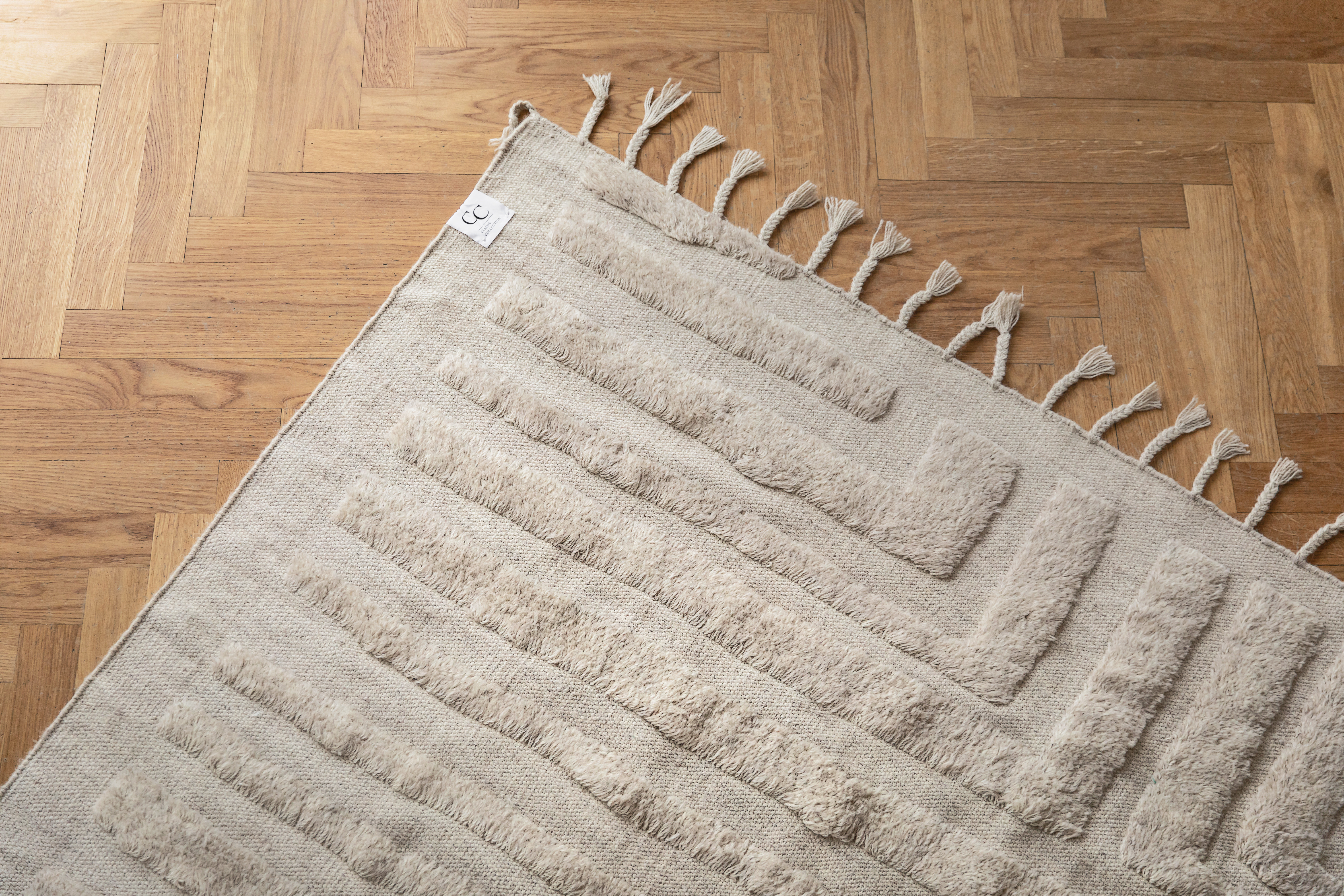 Classic Collection Field Ullmatta Natural Beige 250x350