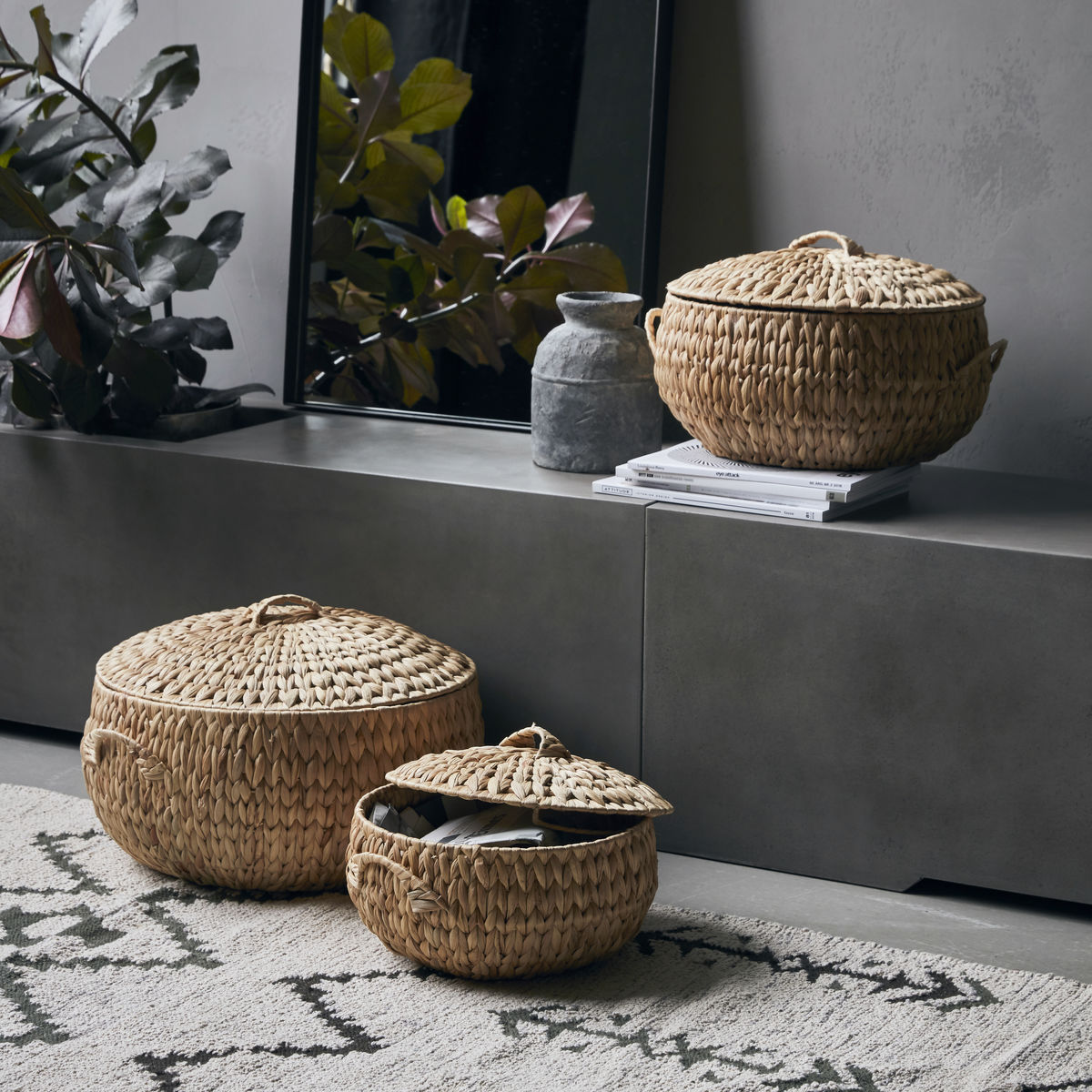 House Doctor Rata Kori Luonnonväri 3-pakkaus